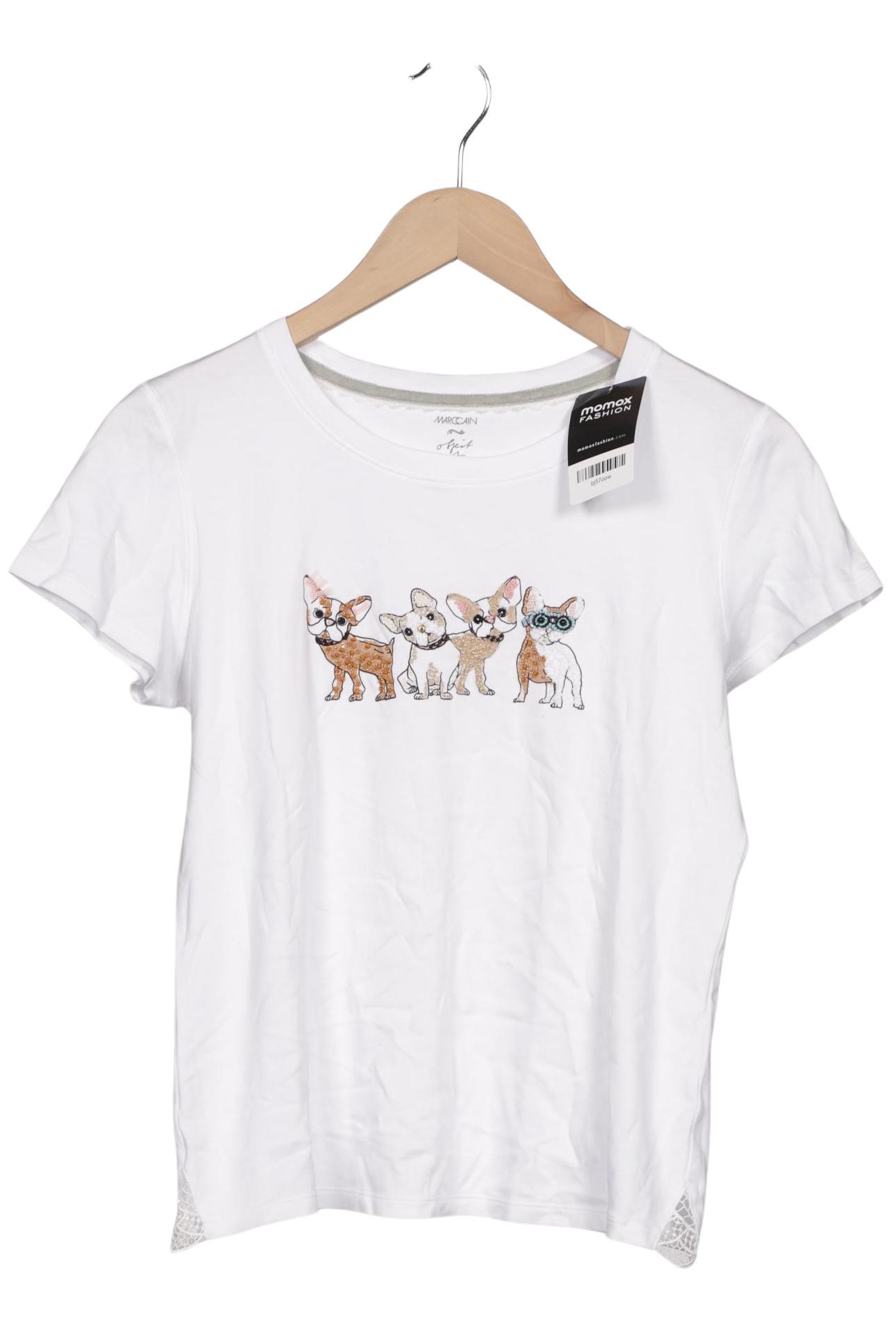

Marc Cain Damen T-Shirt, weiß, Gr. 36