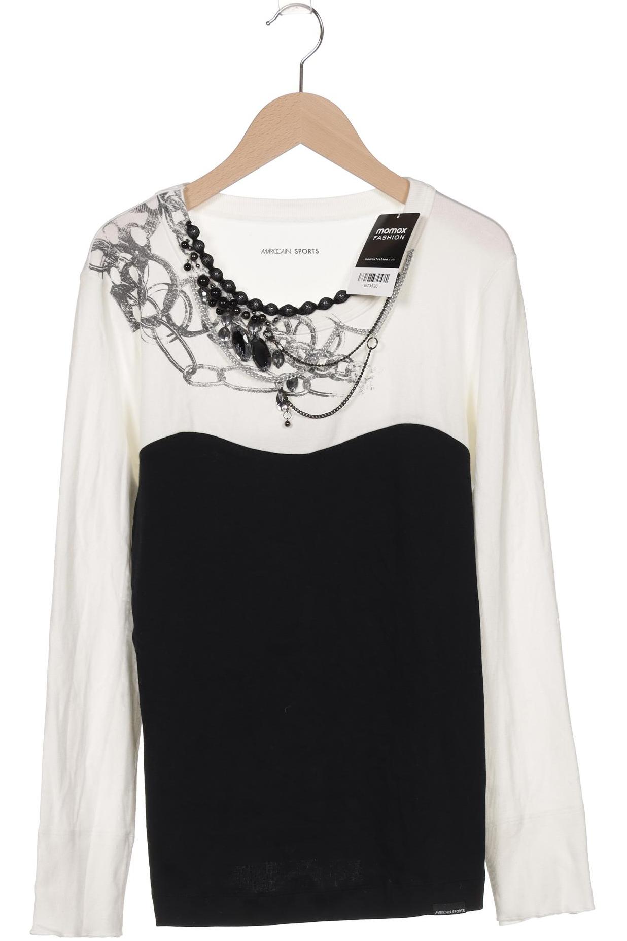 

Marc Cain Damen Langarmshirt, schwarz, Gr. 42