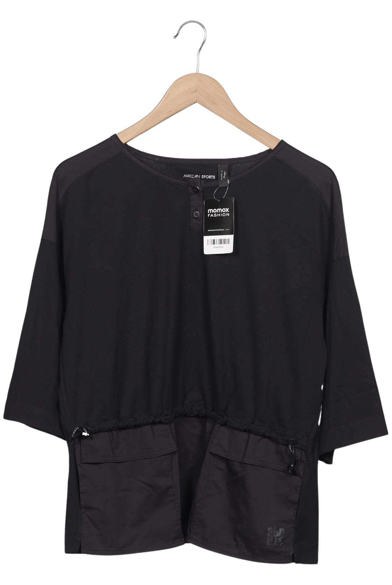 

Marc Cain Damen Langarmshirt, schwarz, Gr. 42