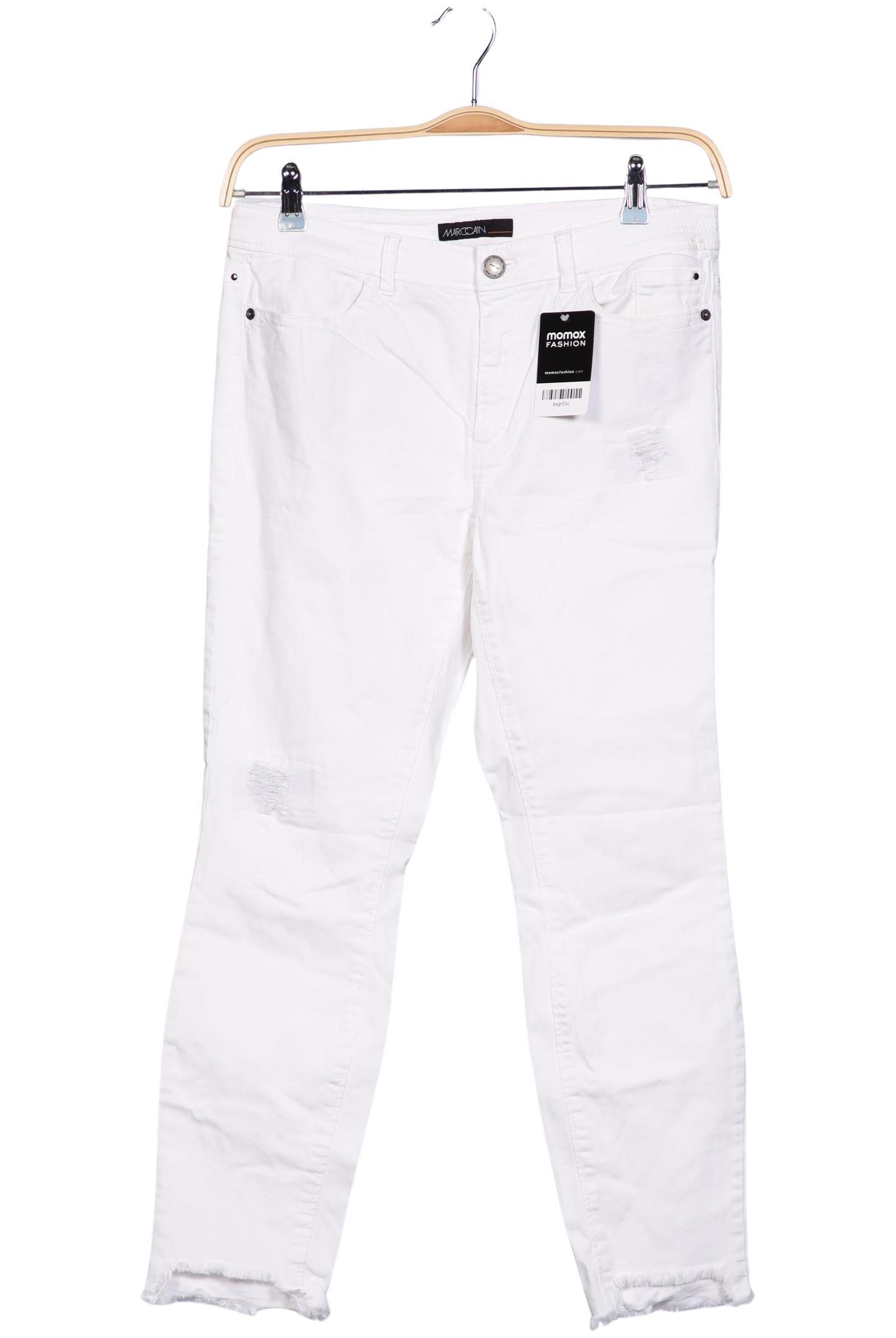 

Marc Cain Damen Jeans, weiß, Gr. 40