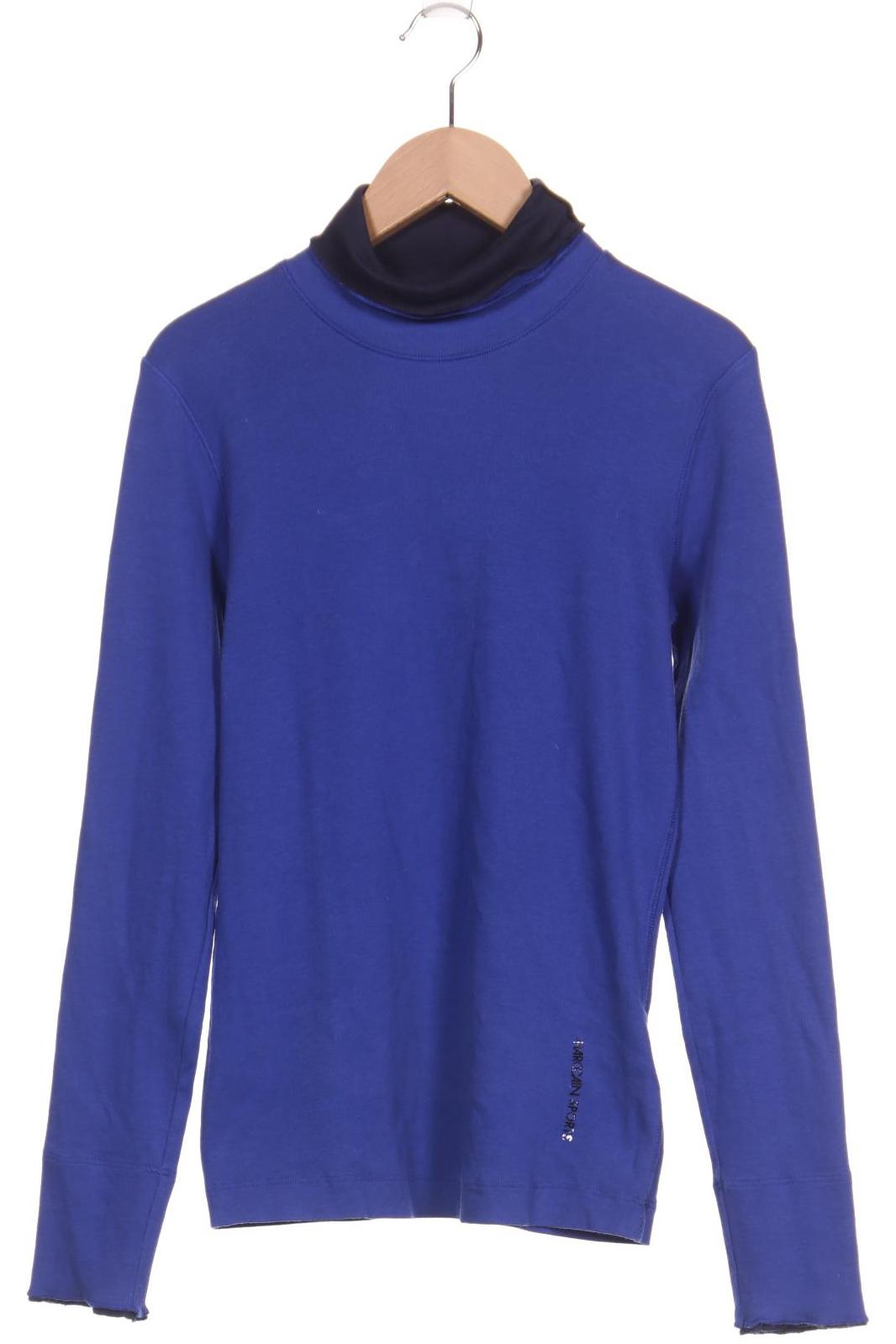 

Marc Cain Damen Langarmshirt, blau, Gr. 38