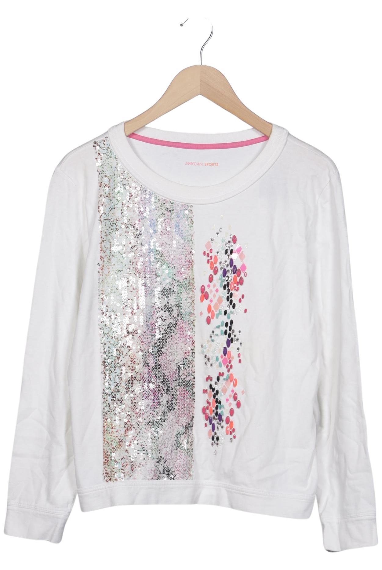 

Marc Cain Damen Sweatshirt, weiß, Gr. 44