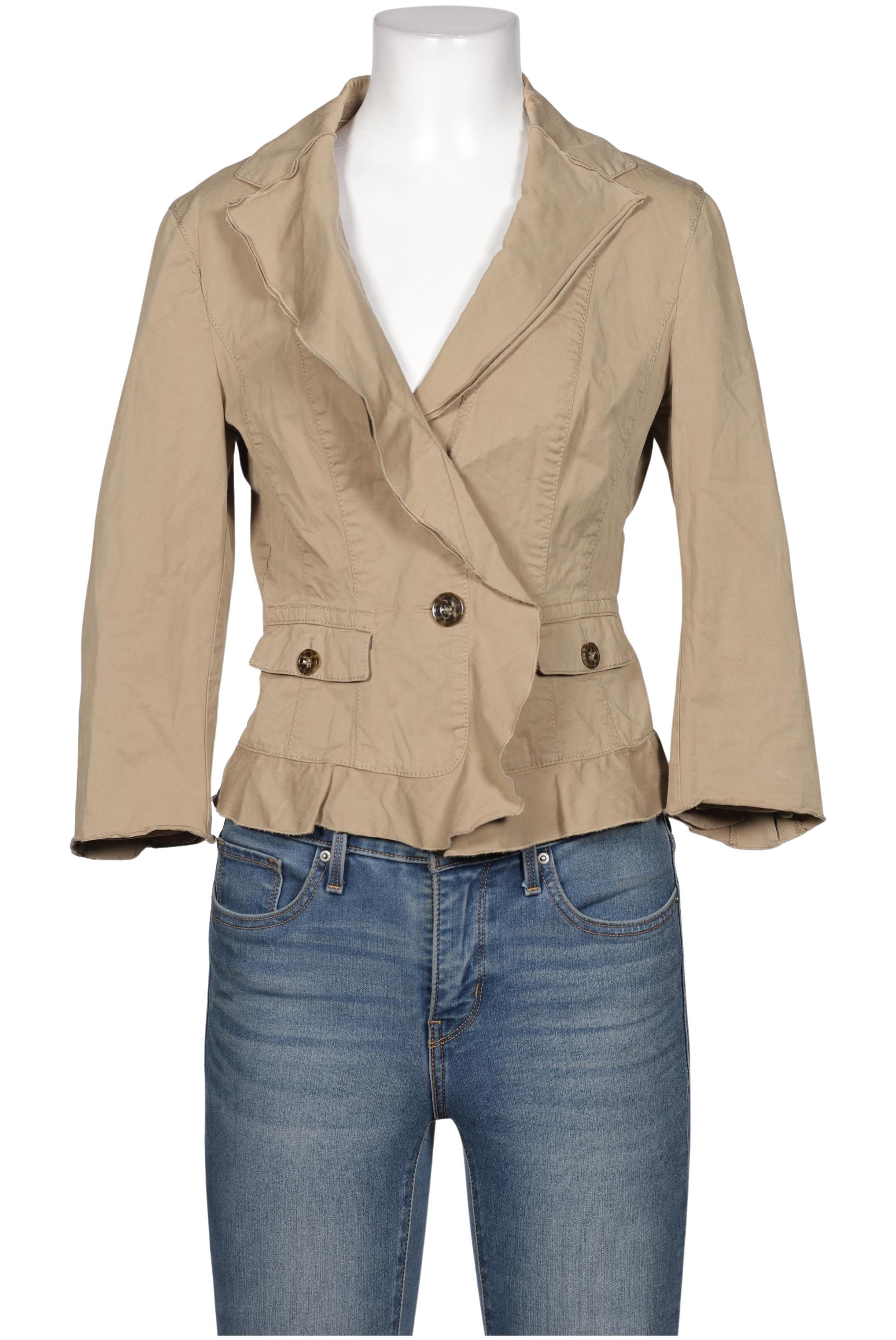 

Marc Cain Damen Blazer, beige, Gr. 36