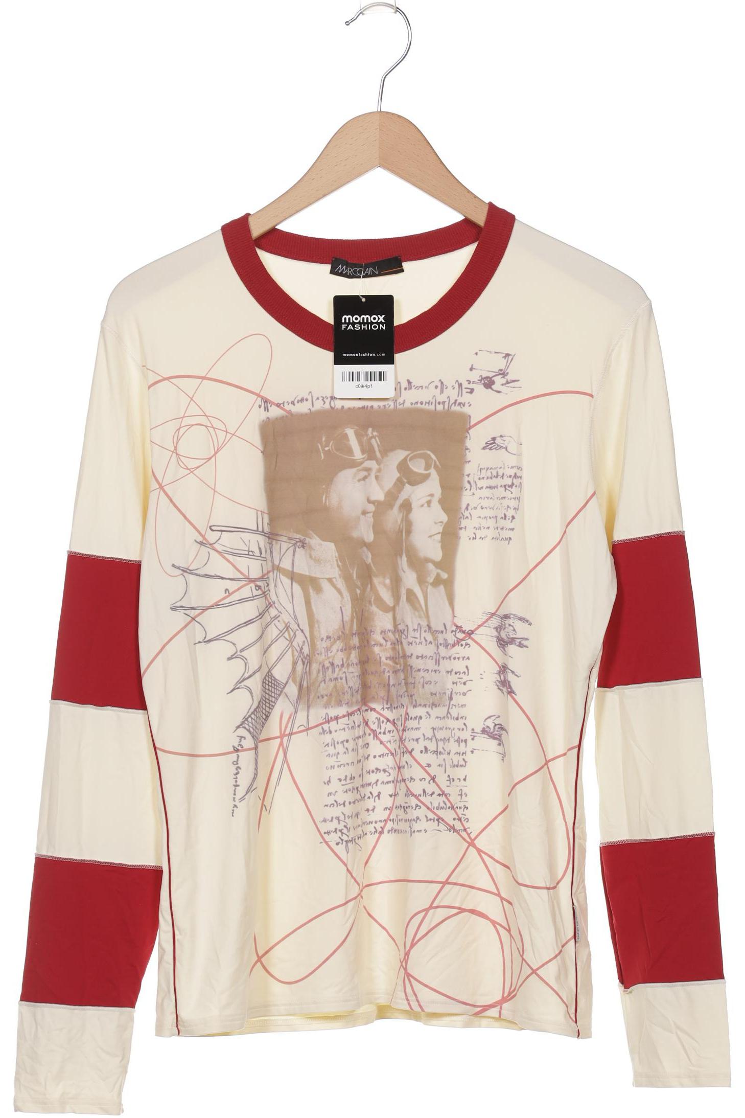 

Marc Cain Damen Langarmshirt, beige, Gr. 44