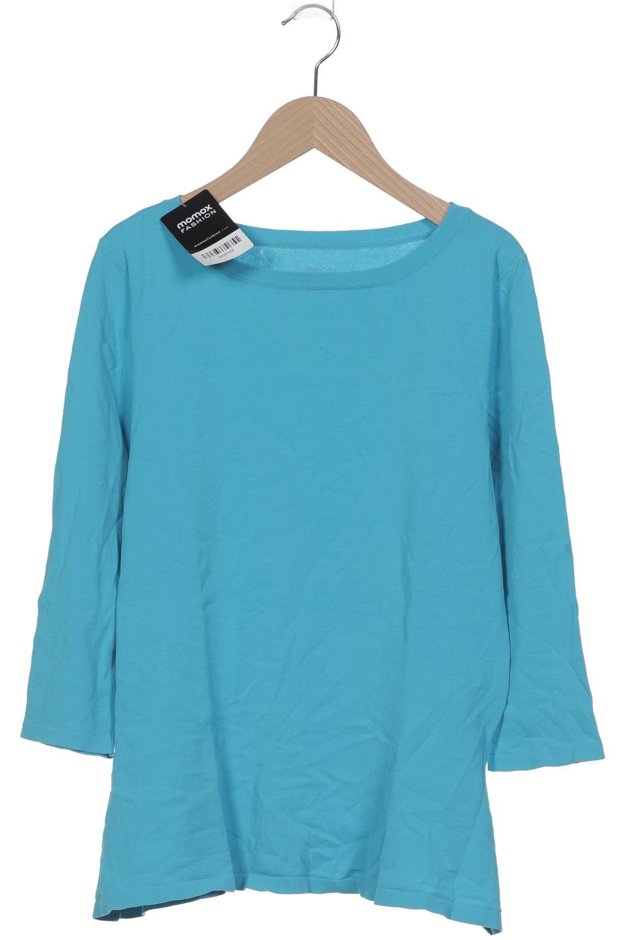 

Marc Cain Damen Langarmshirt, blau, Gr. 40