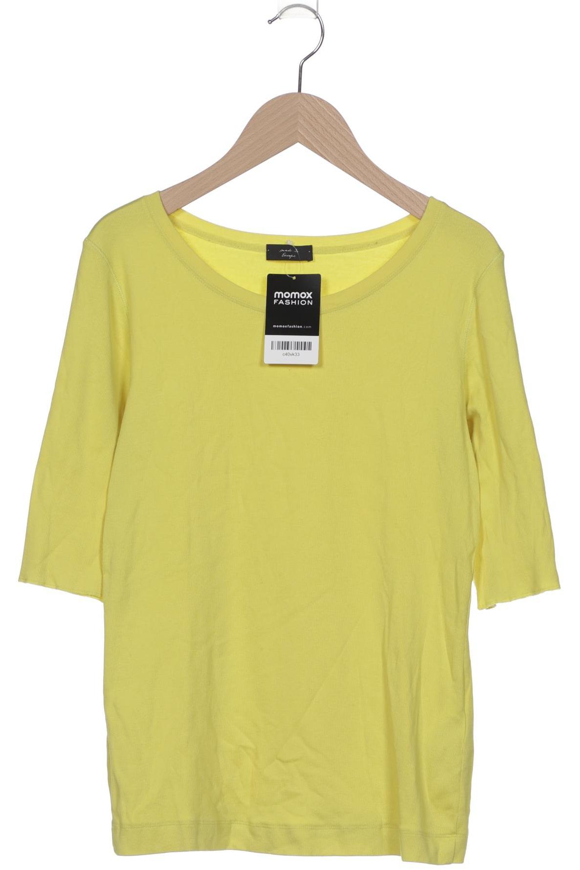

Marc Cain Damen Langarmshirt, gelb, Gr. 38