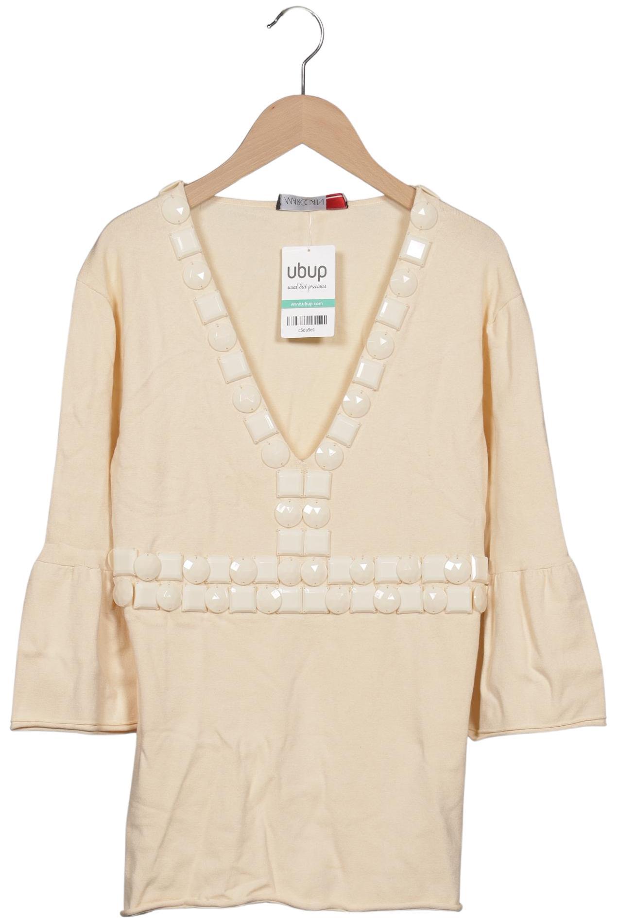

Marc Cain Damen Langarmshirt, cremeweiß, Gr. 38