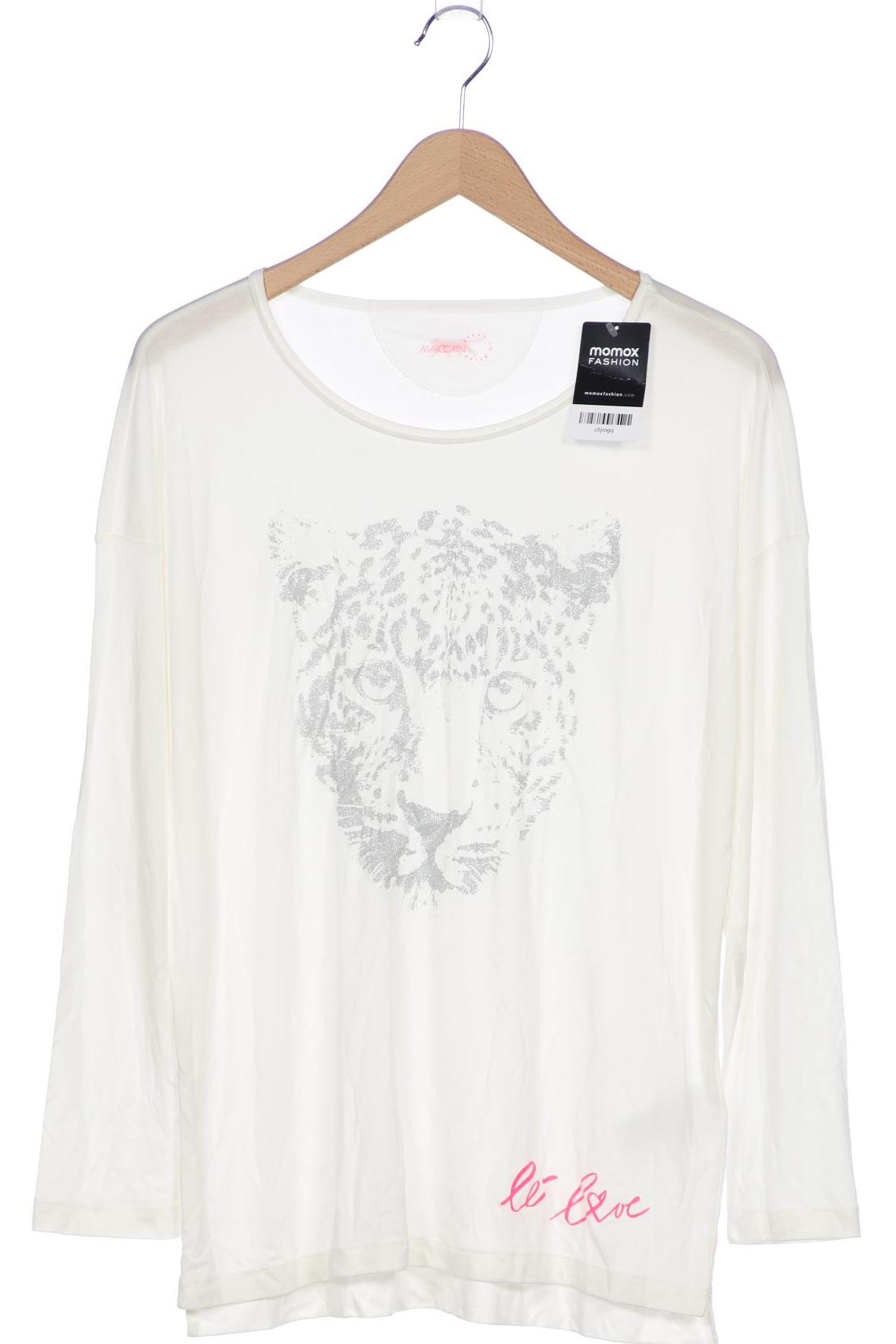 

Marc Cain Damen Langarmshirt, cremeweiß, Gr. 44