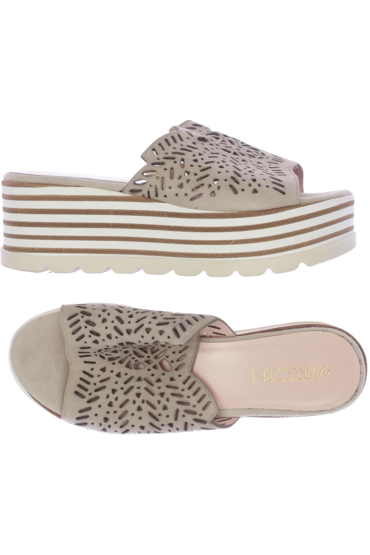

Marc Cain Damen Sandale, beige, Gr. 38