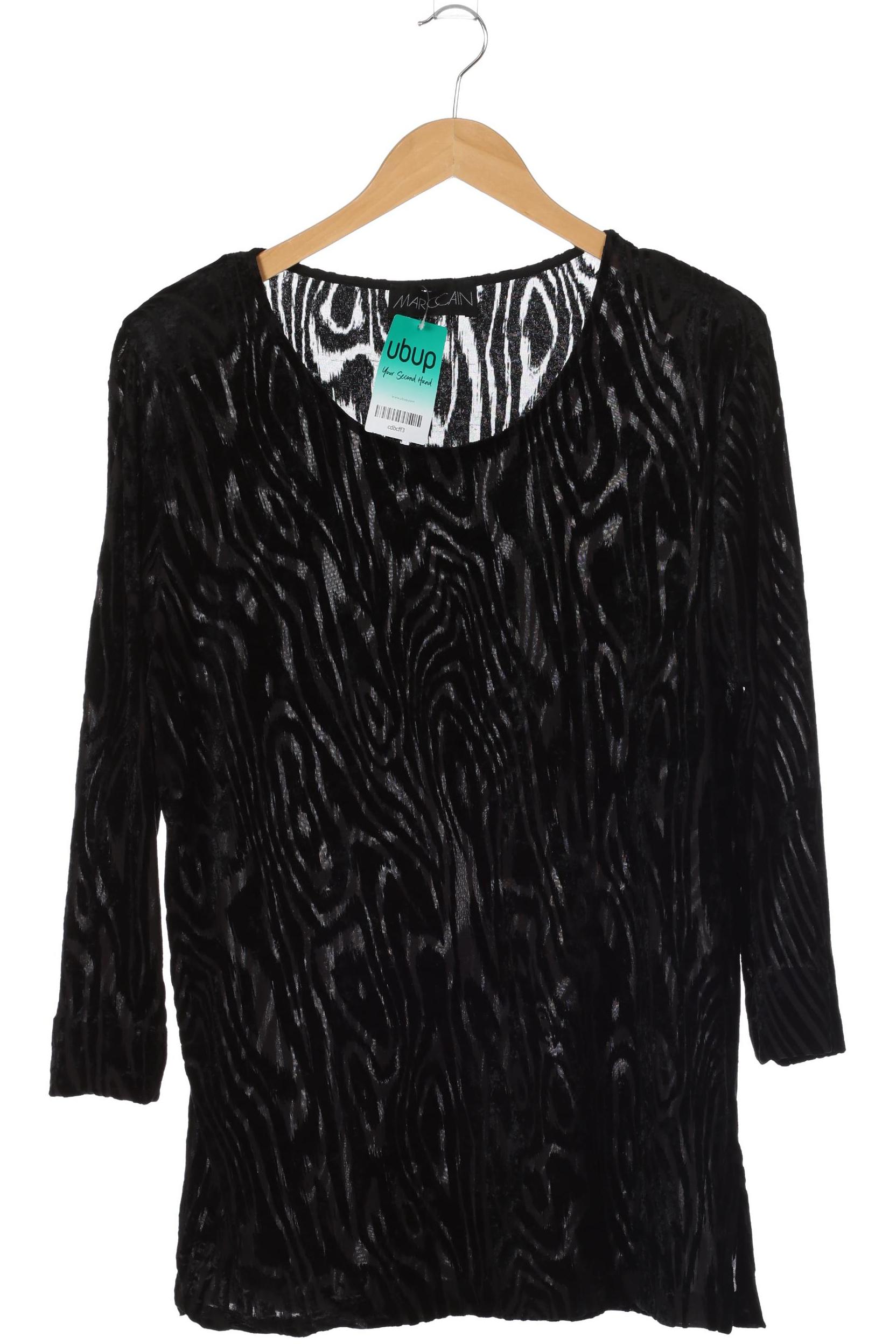 

Marc Cain Damen Langarmshirt, schwarz, Gr. 40