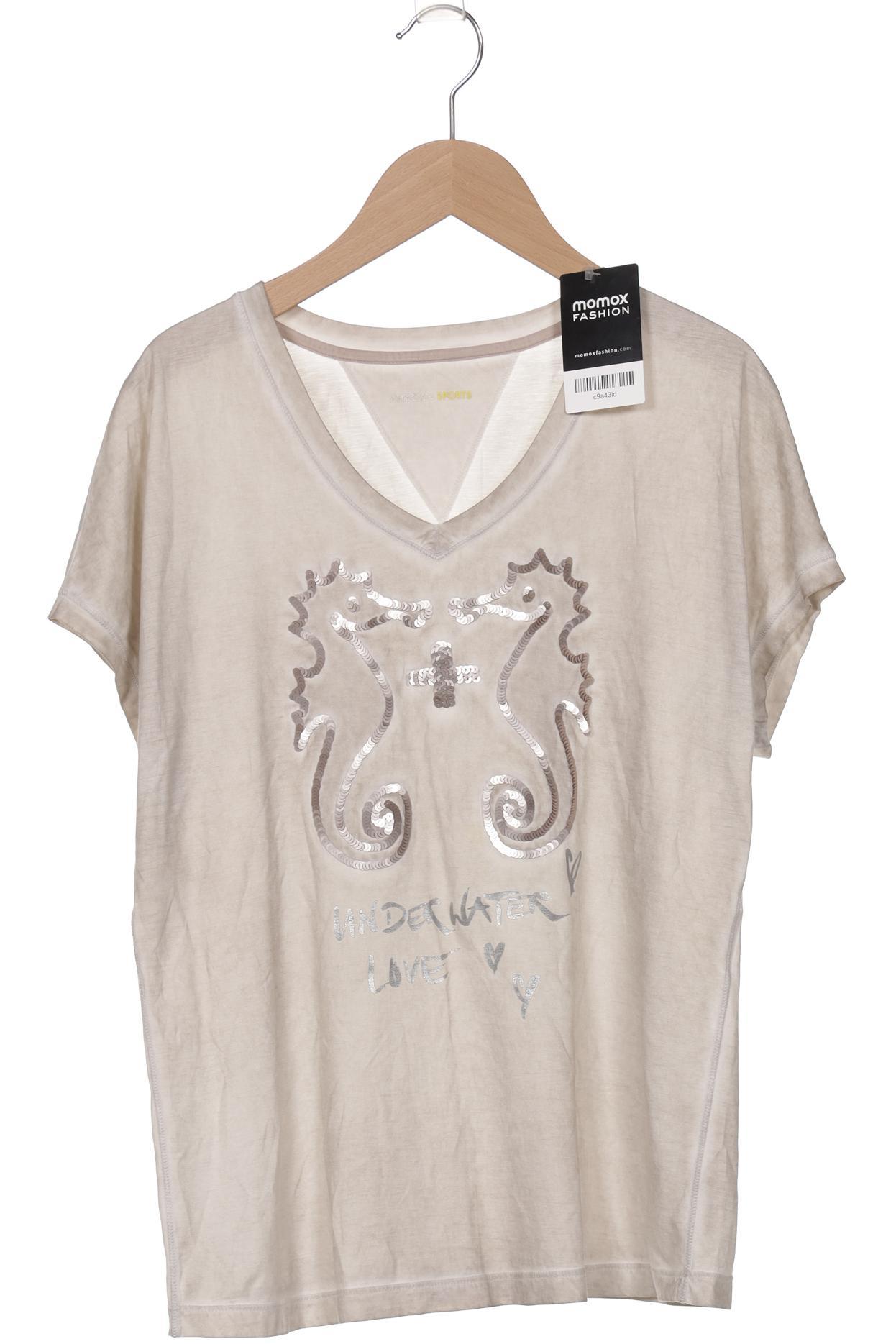 

Marc Cain Damen T-Shirt, beige, Gr. 38