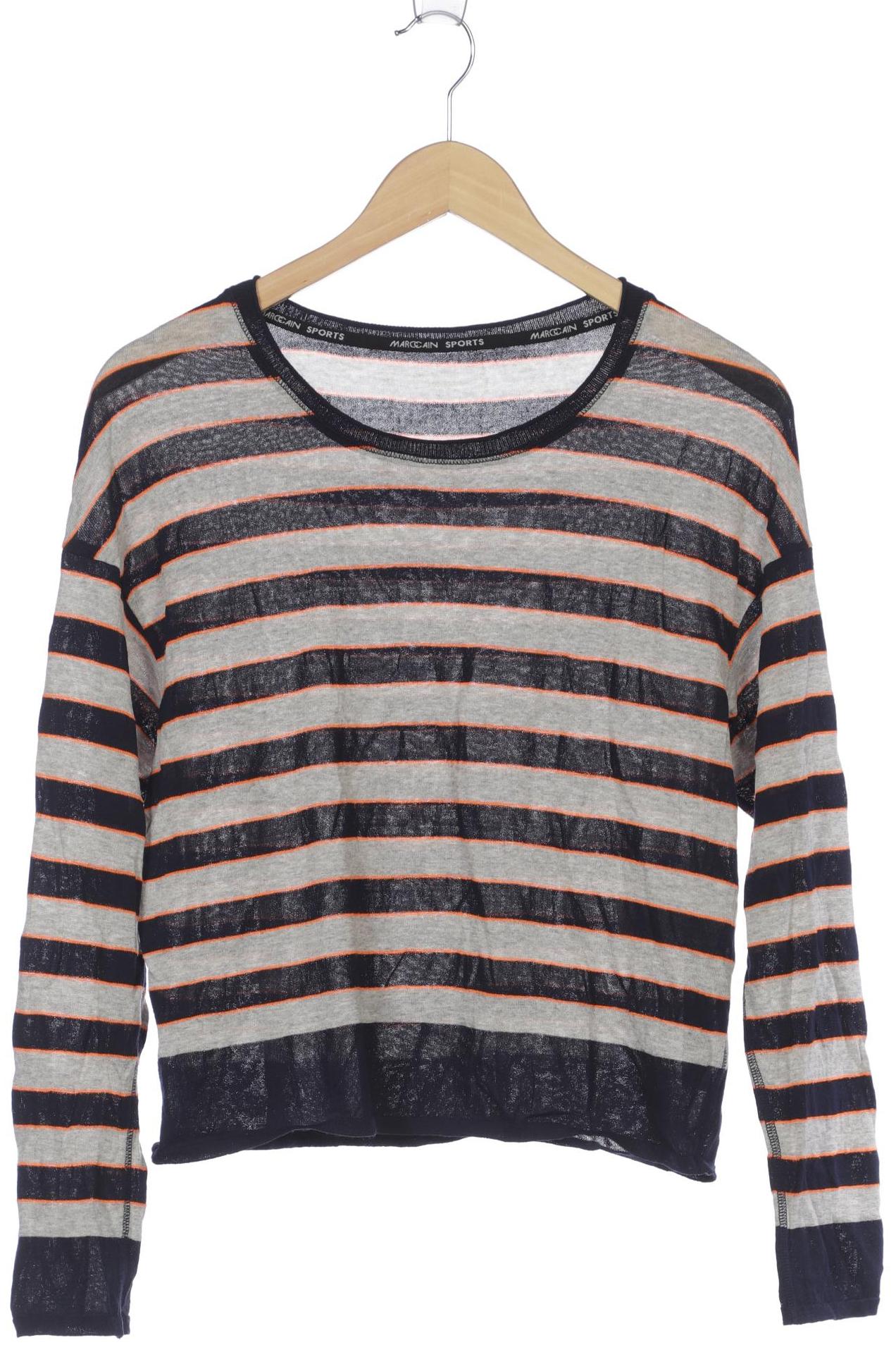 

Marc Cain Damen Langarmshirt, blau, Gr. 36