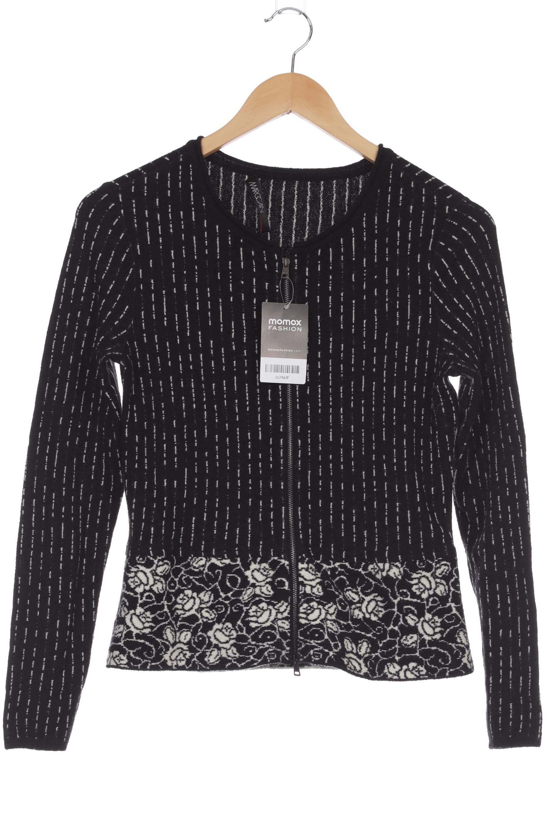 

Marc Cain Damen Strickjacke, schwarz, Gr. 34