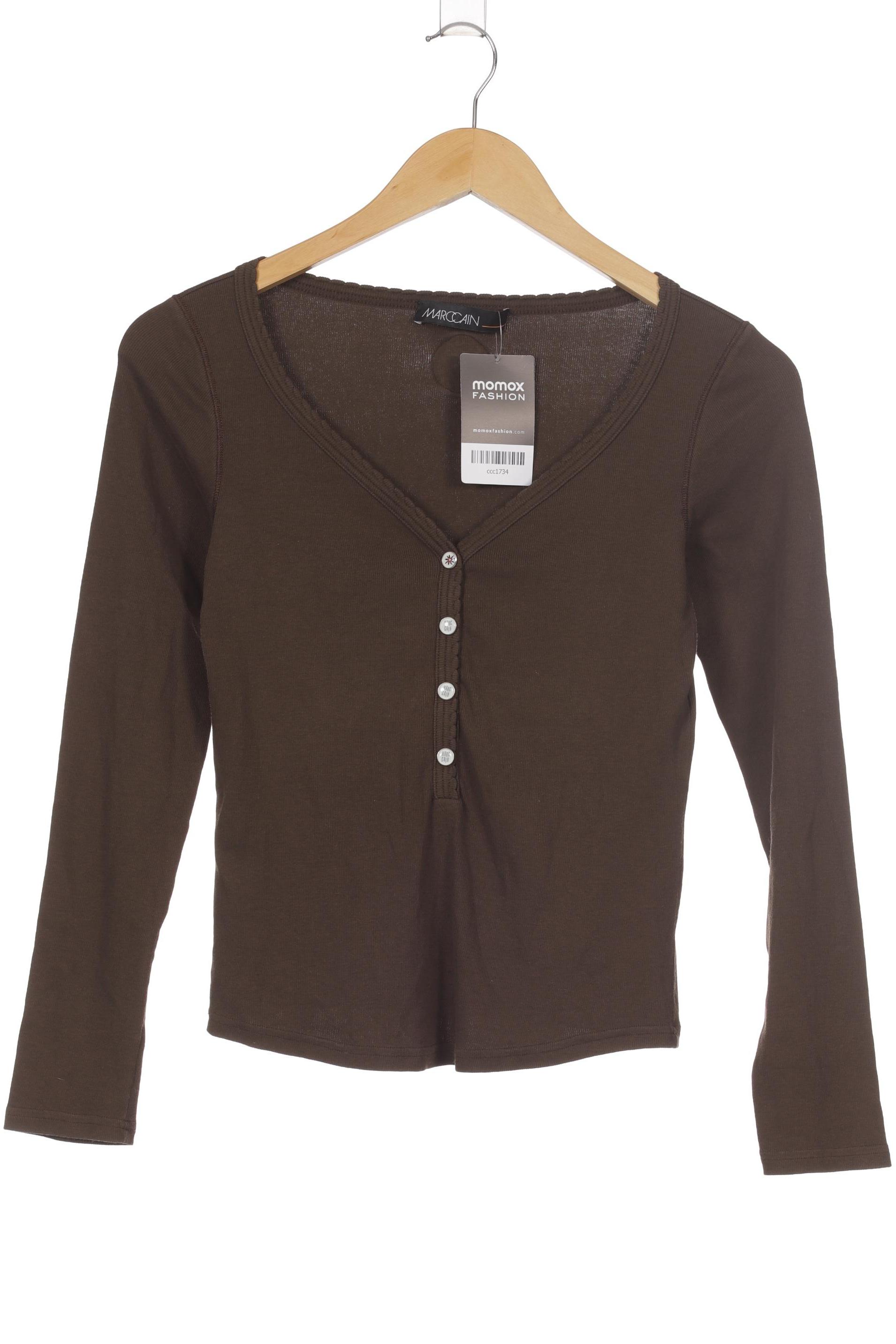 

Marc Cain Damen Langarmshirt, braun, Gr. 36
