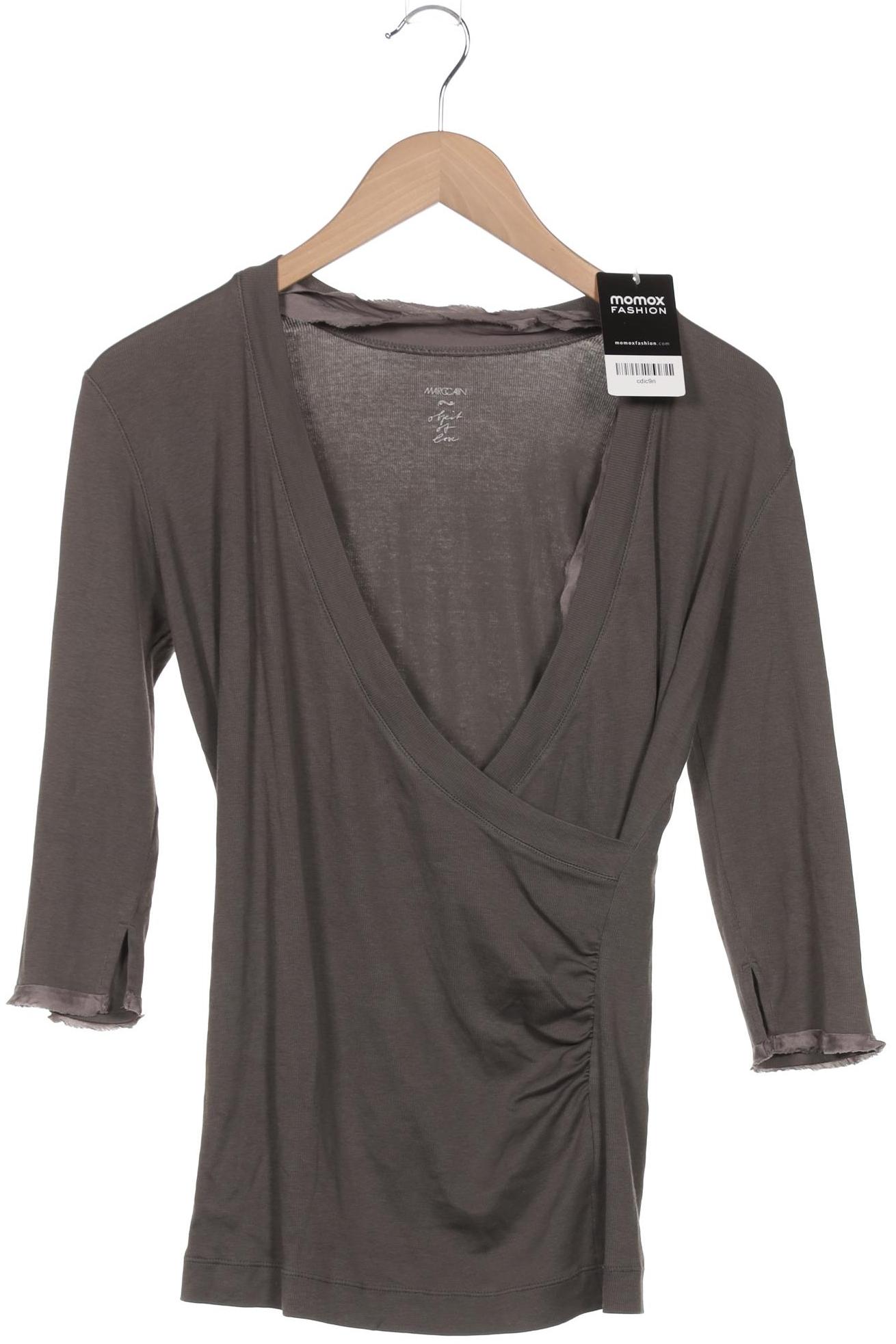 

Marc Cain Damen Langarmshirt, grau, Gr. 38