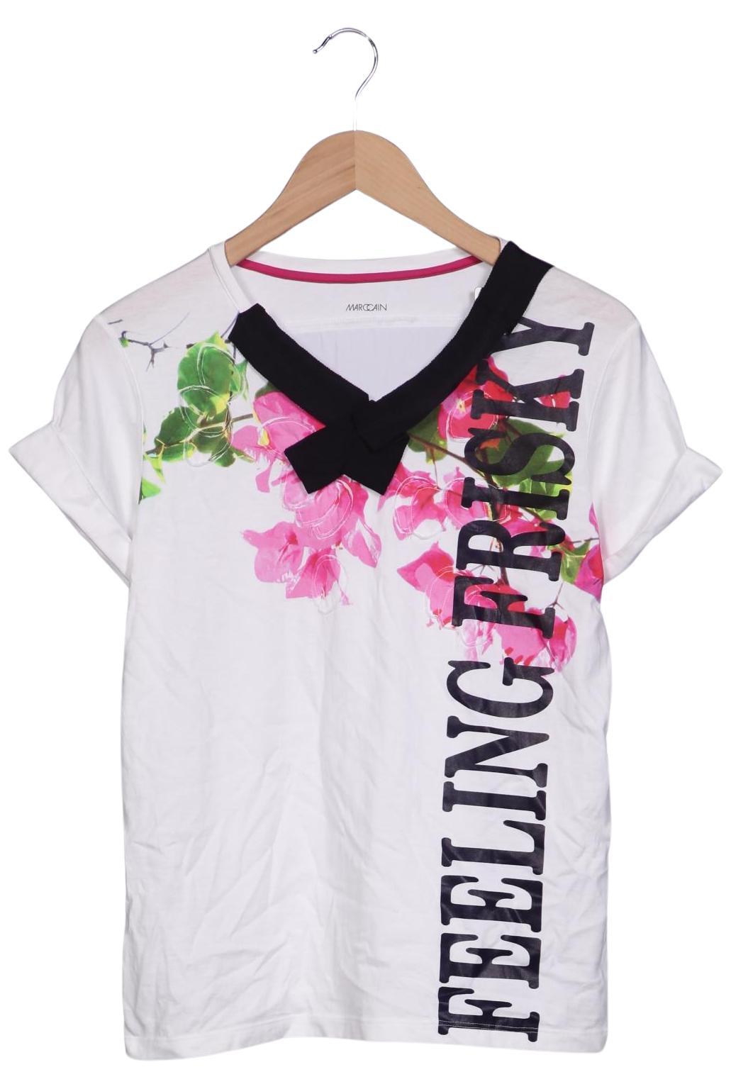 

Marc Cain Damen T-Shirt, weiß, Gr. 34