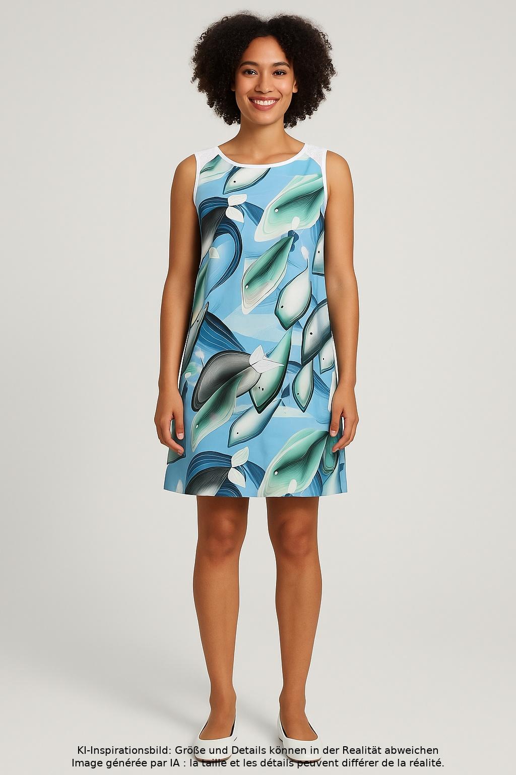 

Marc Cain Damen Kleid, mehrfarbig, Gr. 40