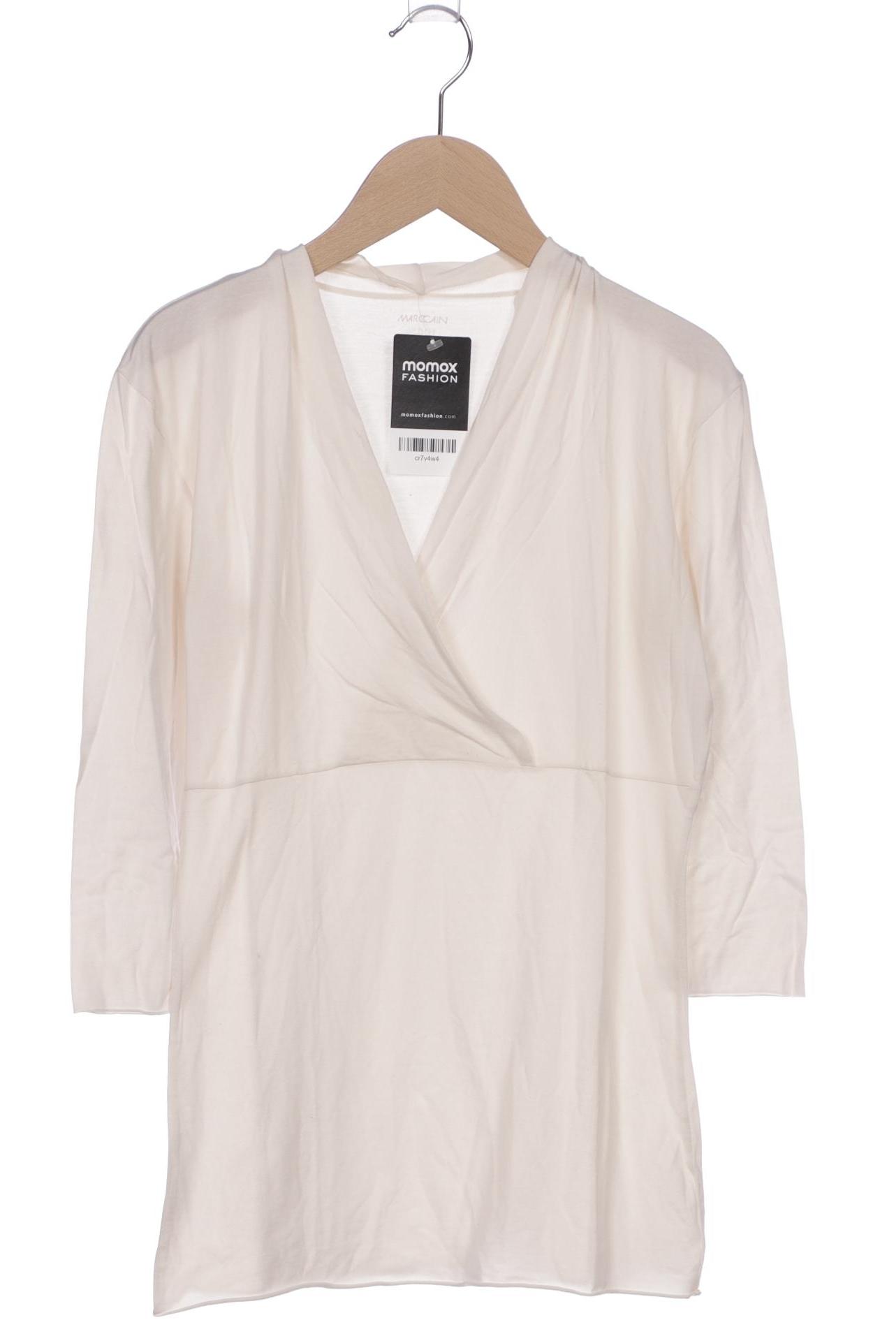 

Marc Cain Damen Langarmshirt, cremeweiß, Gr. 36