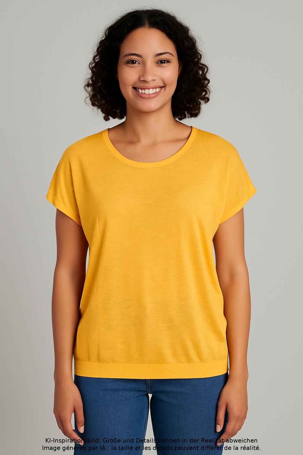 

Marc Cain Damen T-Shirt, orange, Gr. 42