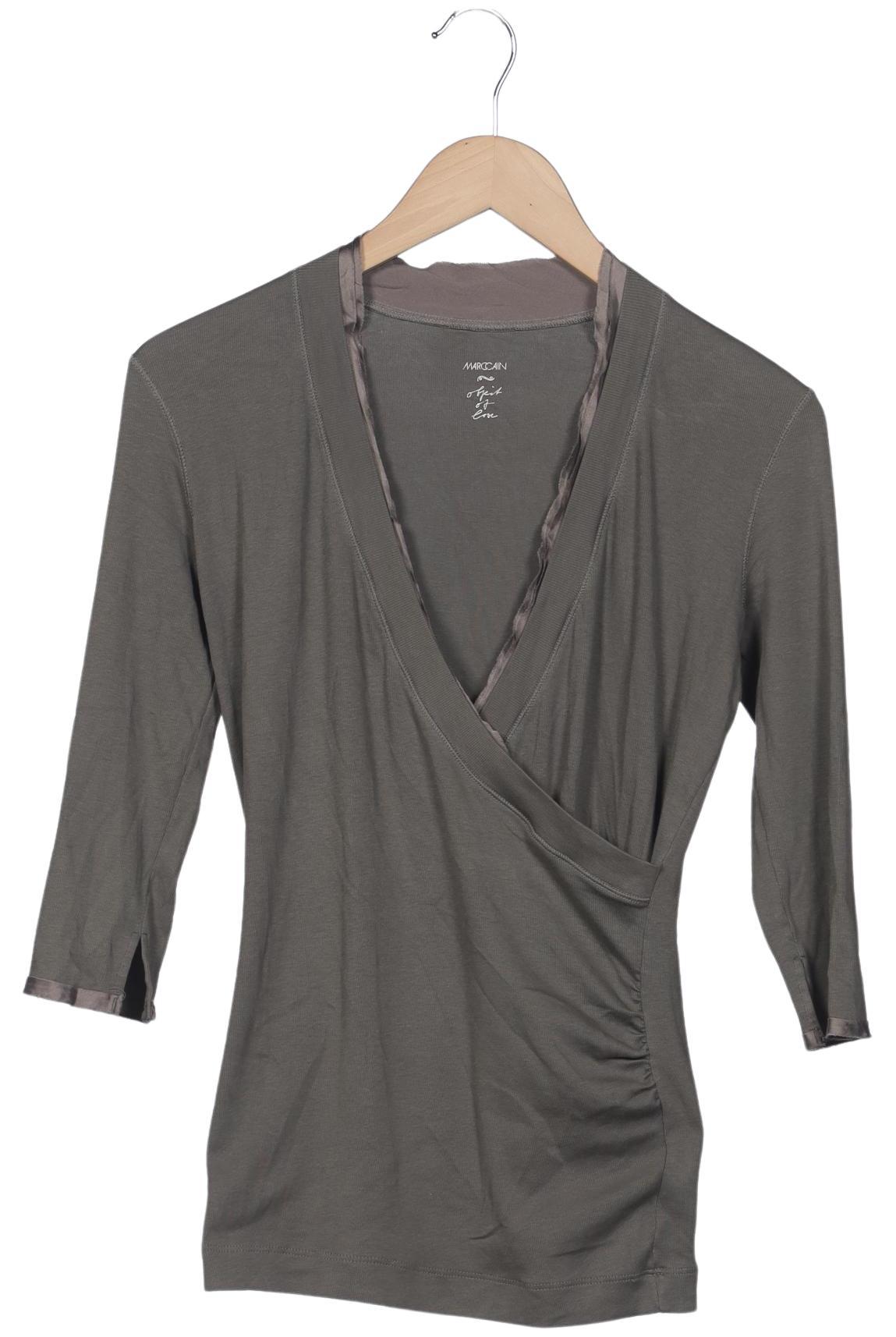 

Marc Cain Damen Langarmshirt, grau, Gr. 38