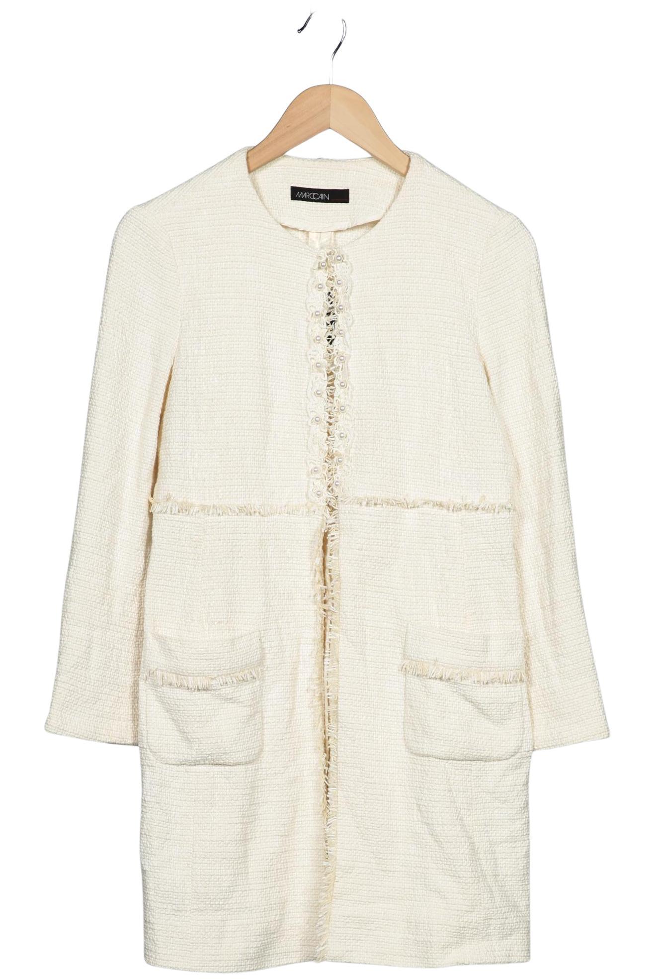 

Marc Cain Damen Strickjacke, cremeweiß, Gr. 34