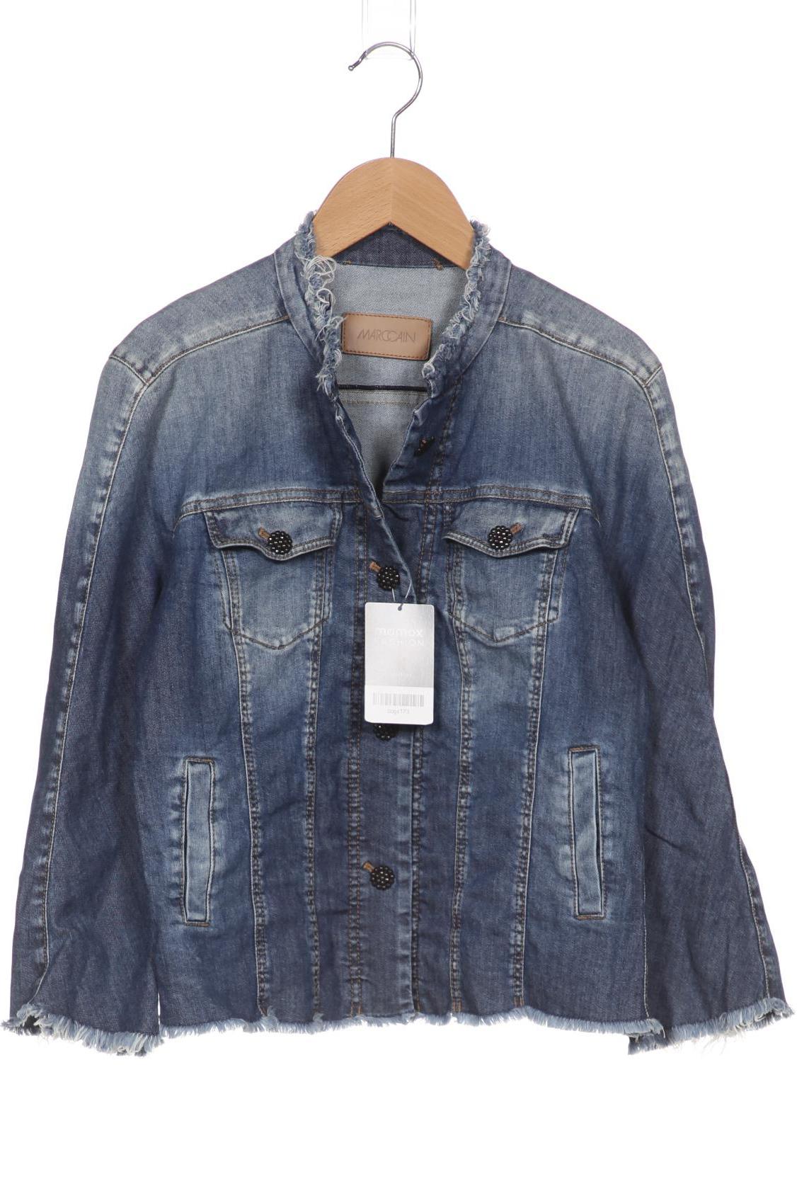 

Marc Cain Damen Jacke, blau, Gr. 36