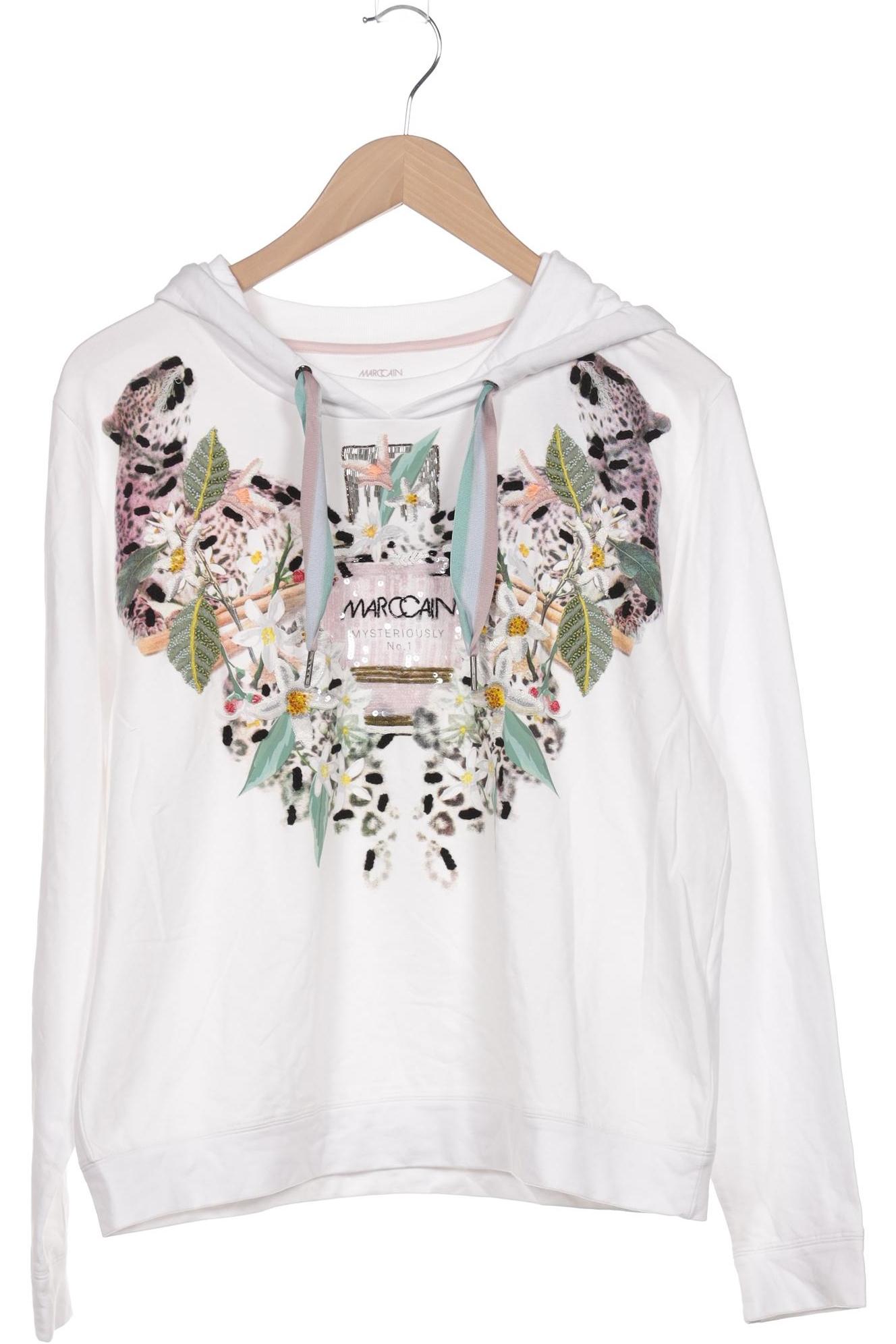 

Marc Cain Damen Kapuzenpullover, weiß, Gr. 40