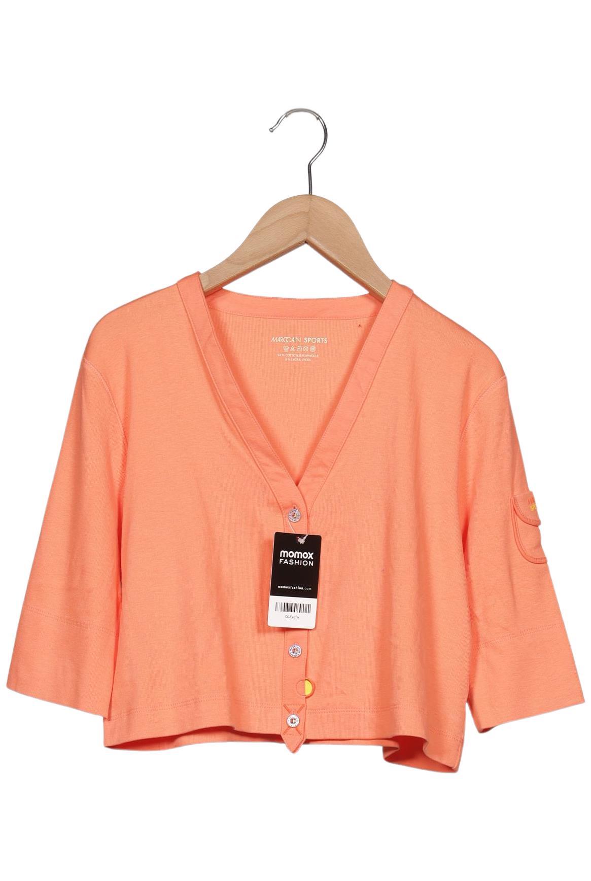 

Marc Cain Damen Strickjacke, orange, Gr. 44