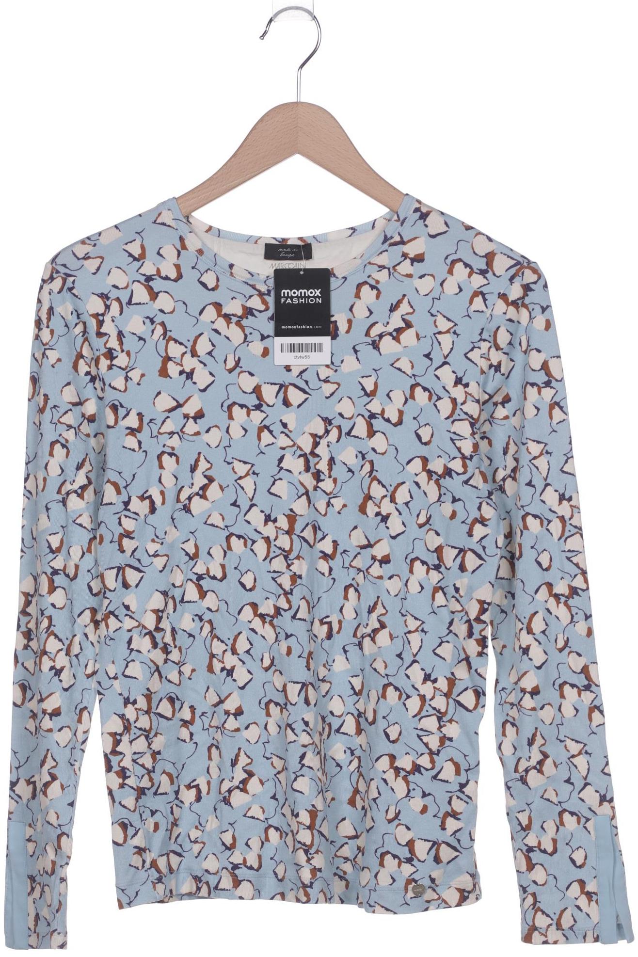 

Marc Cain Damen Langarmshirt, hellblau, Gr. 40