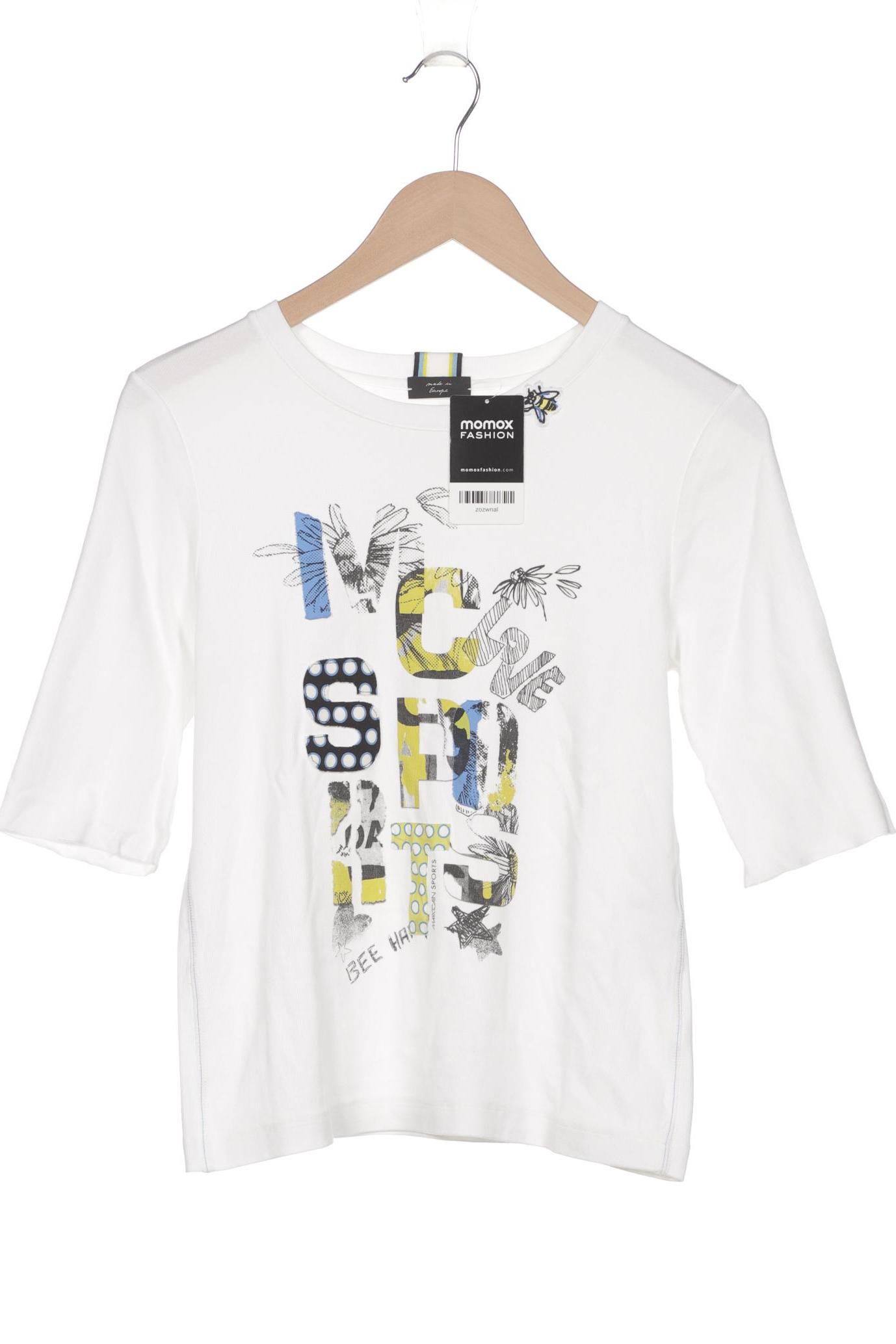 

Marc Cain Damen T-Shirt, weiß, Gr. 40
