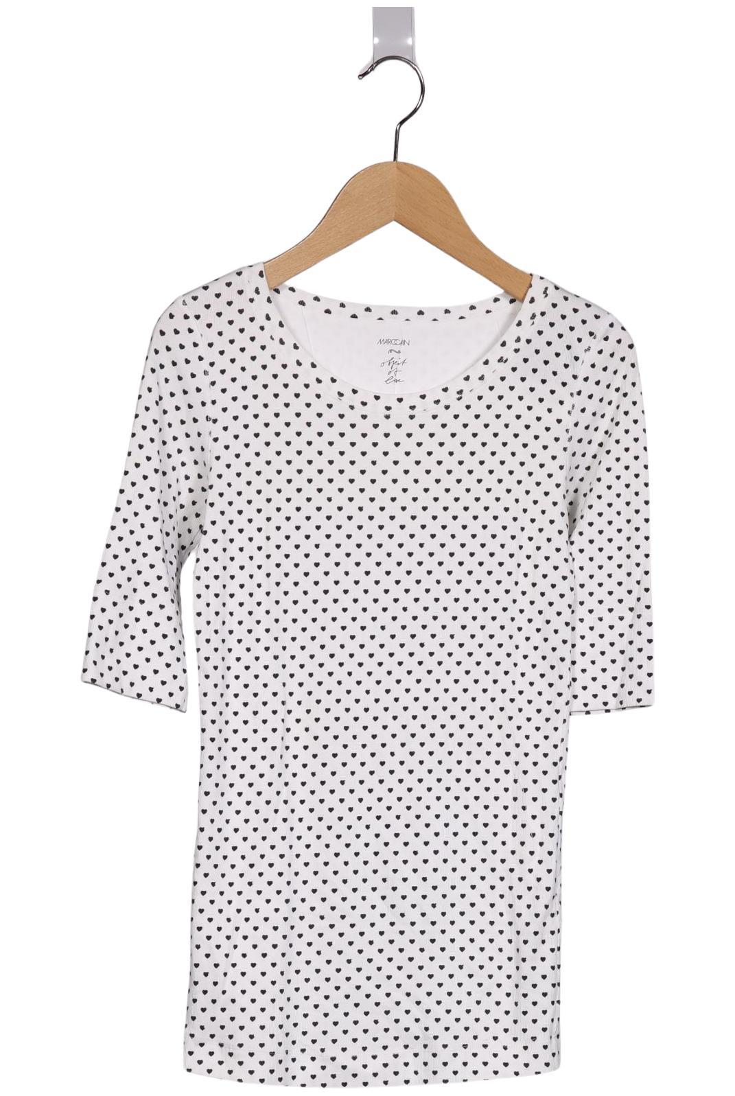 

Marc Cain Damen T-Shirt, weiß, Gr. 34