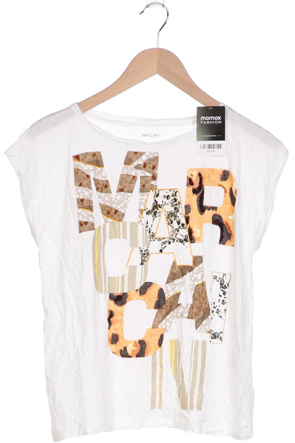 

Marc Cain Damen T-Shirt, weiß, Gr. 38
