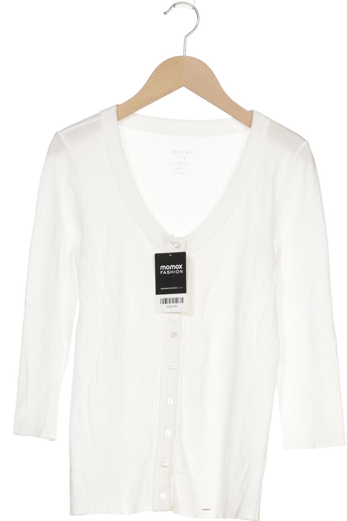 

Marc Cain Damen Langarmshirt, weiß, Gr. 36