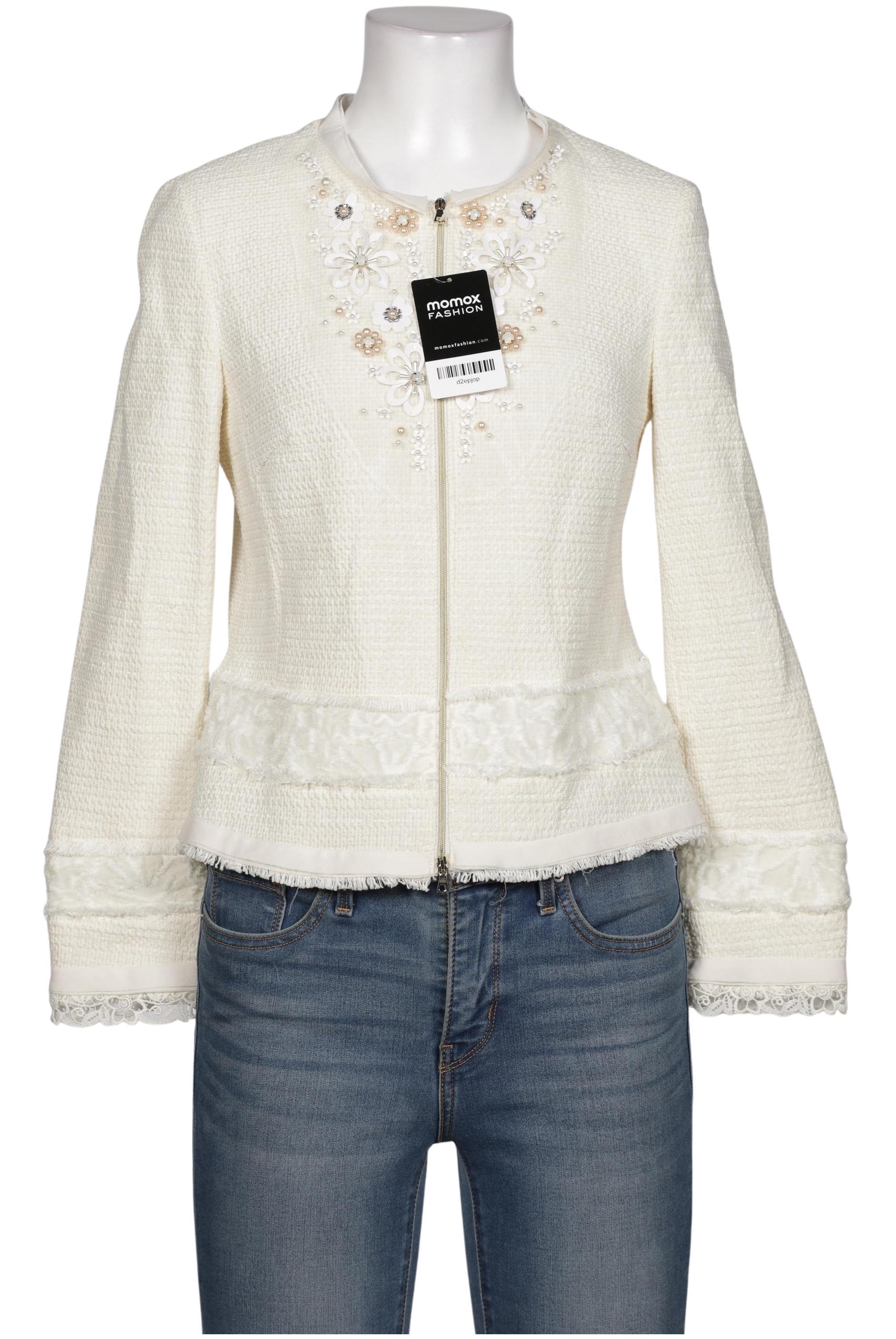 

Marc Cain Damen Blazer, cremeweiß, Gr. 36