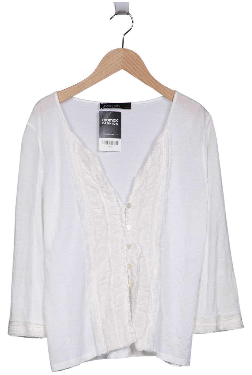 

Marc Cain Damen Strickjacke, weiß, Gr. 40