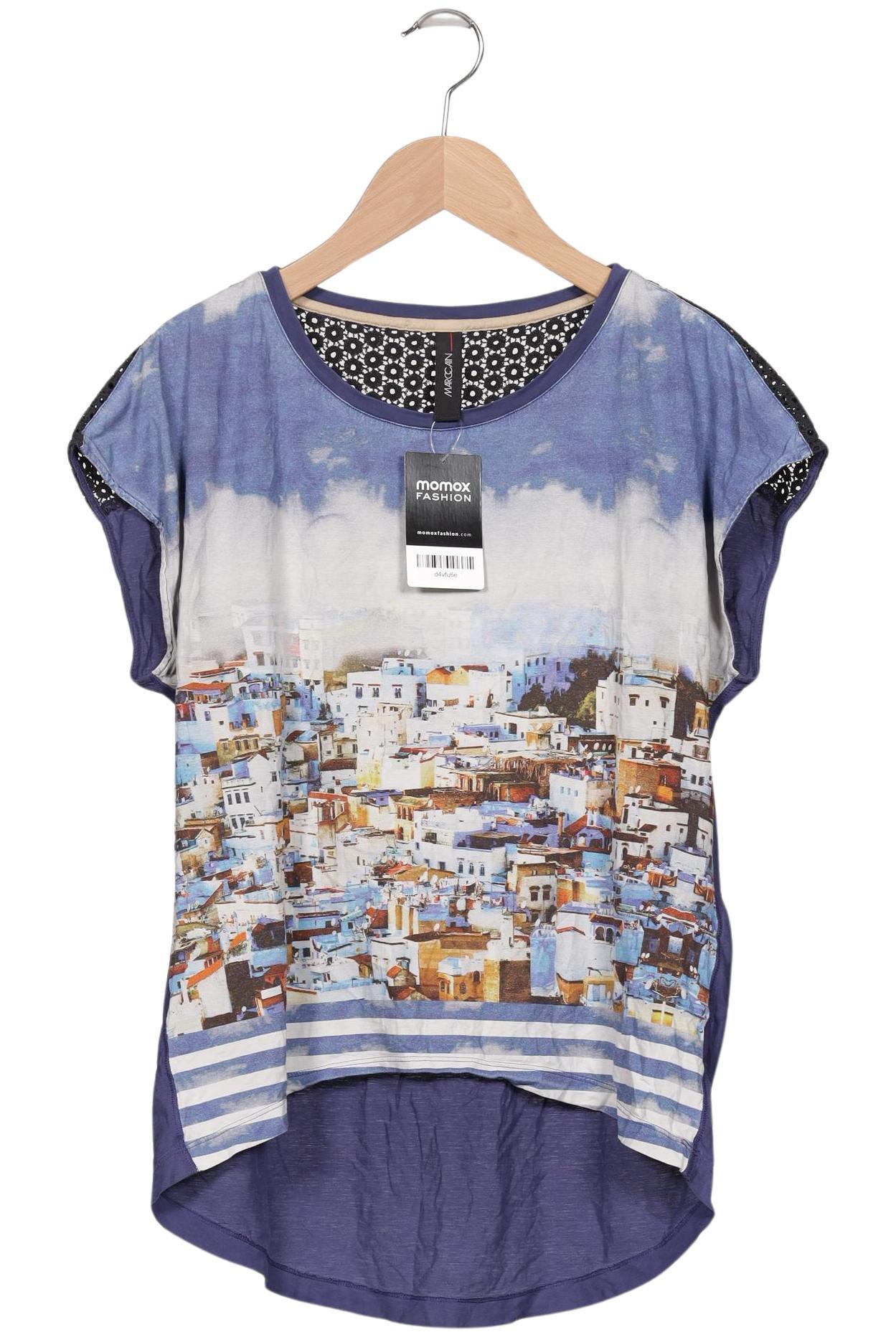 

Marc Cain Damen T-Shirt, blau, Gr. 36