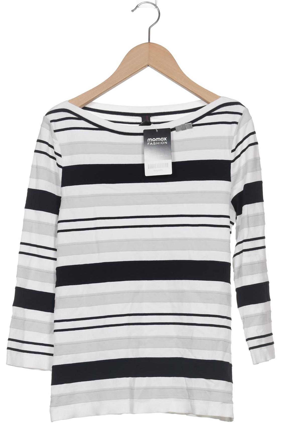 

Marc Cain Damen Langarmshirt, weiß, Gr. 38