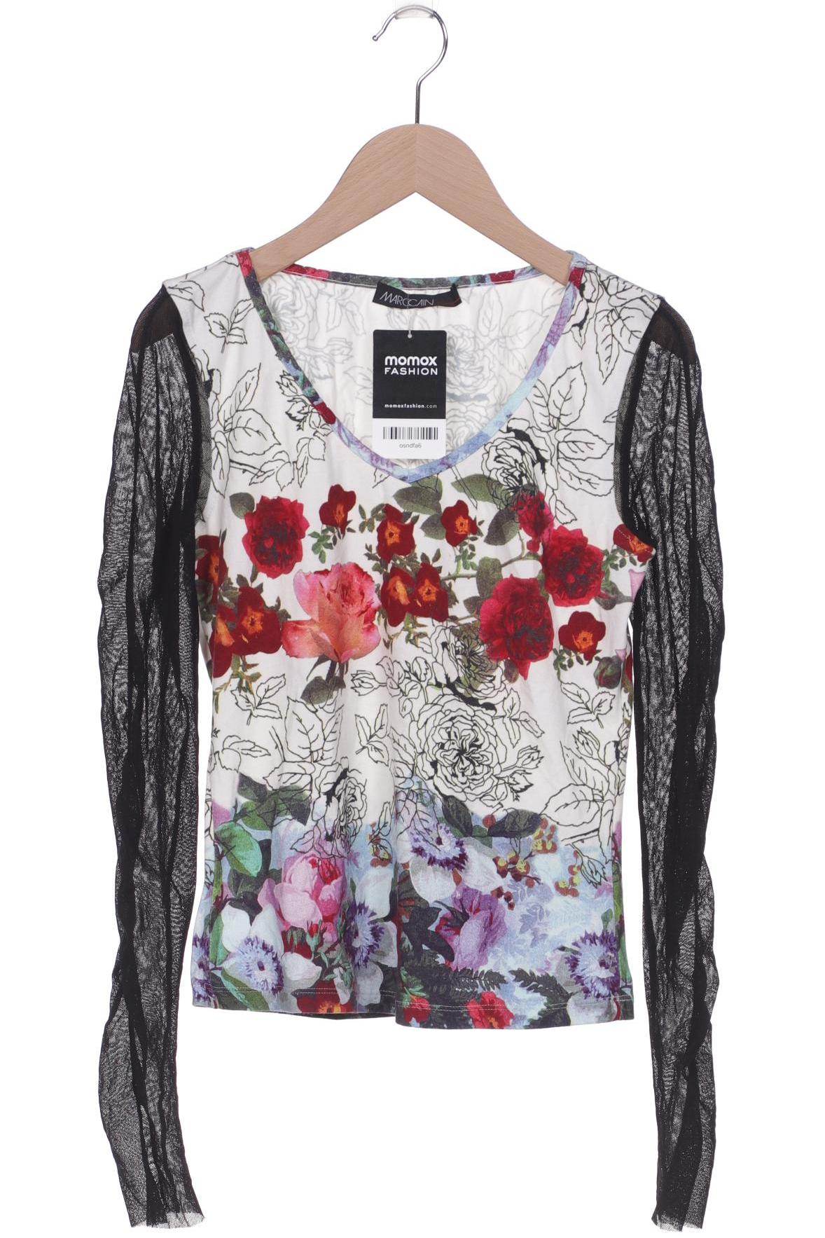 

Marc Cain Damen Langarmshirt, weiß, Gr. 34