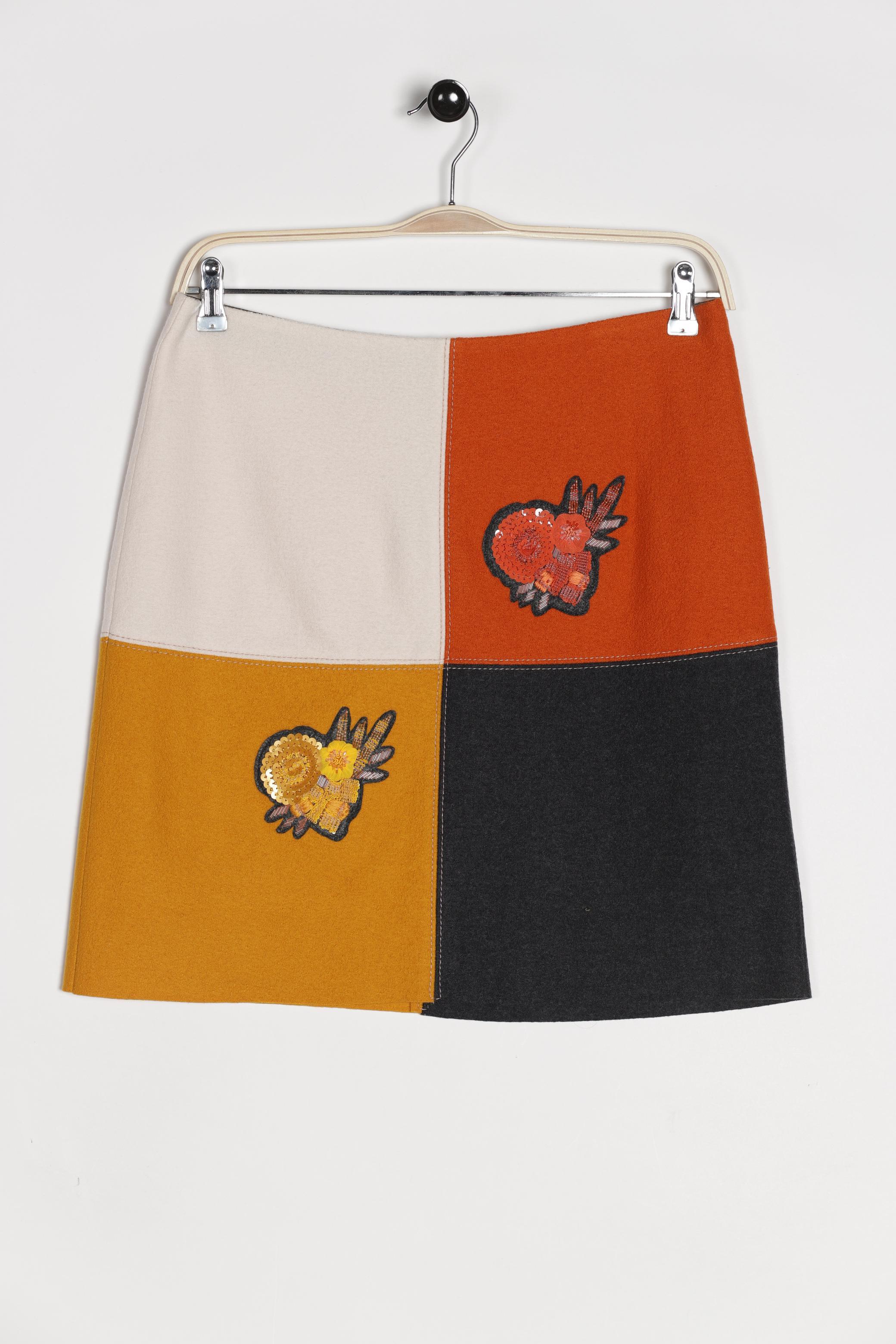 

Marc Cain Damen Rock, orange, Gr. 42