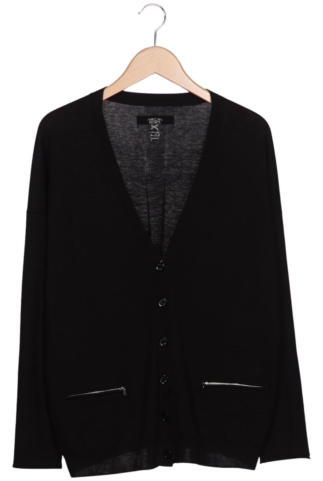 

Marc Cain Damen Strickjacke, schwarz, Gr. 38