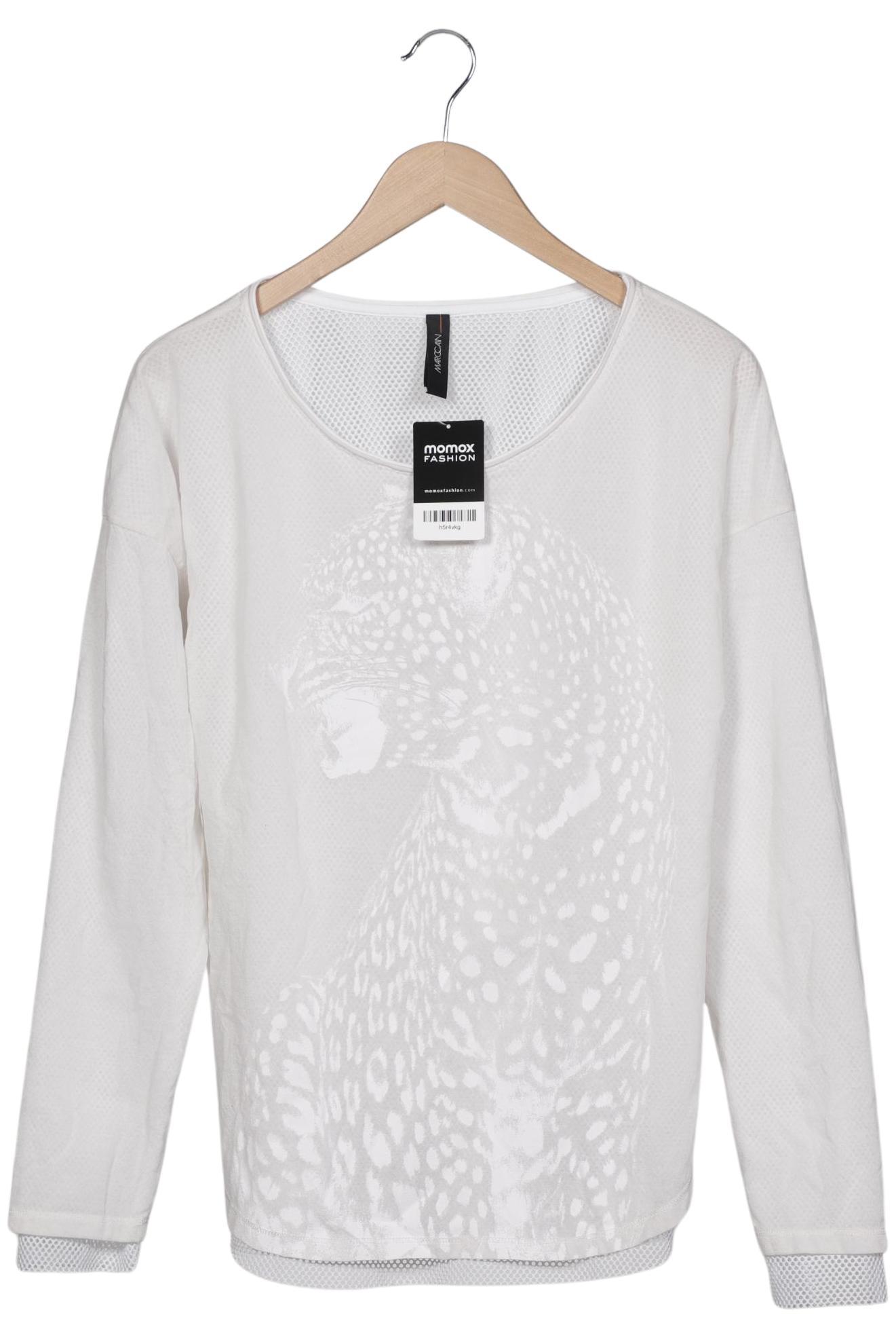 

Marc Cain Damen Langarmshirt, weiß, Gr. 42