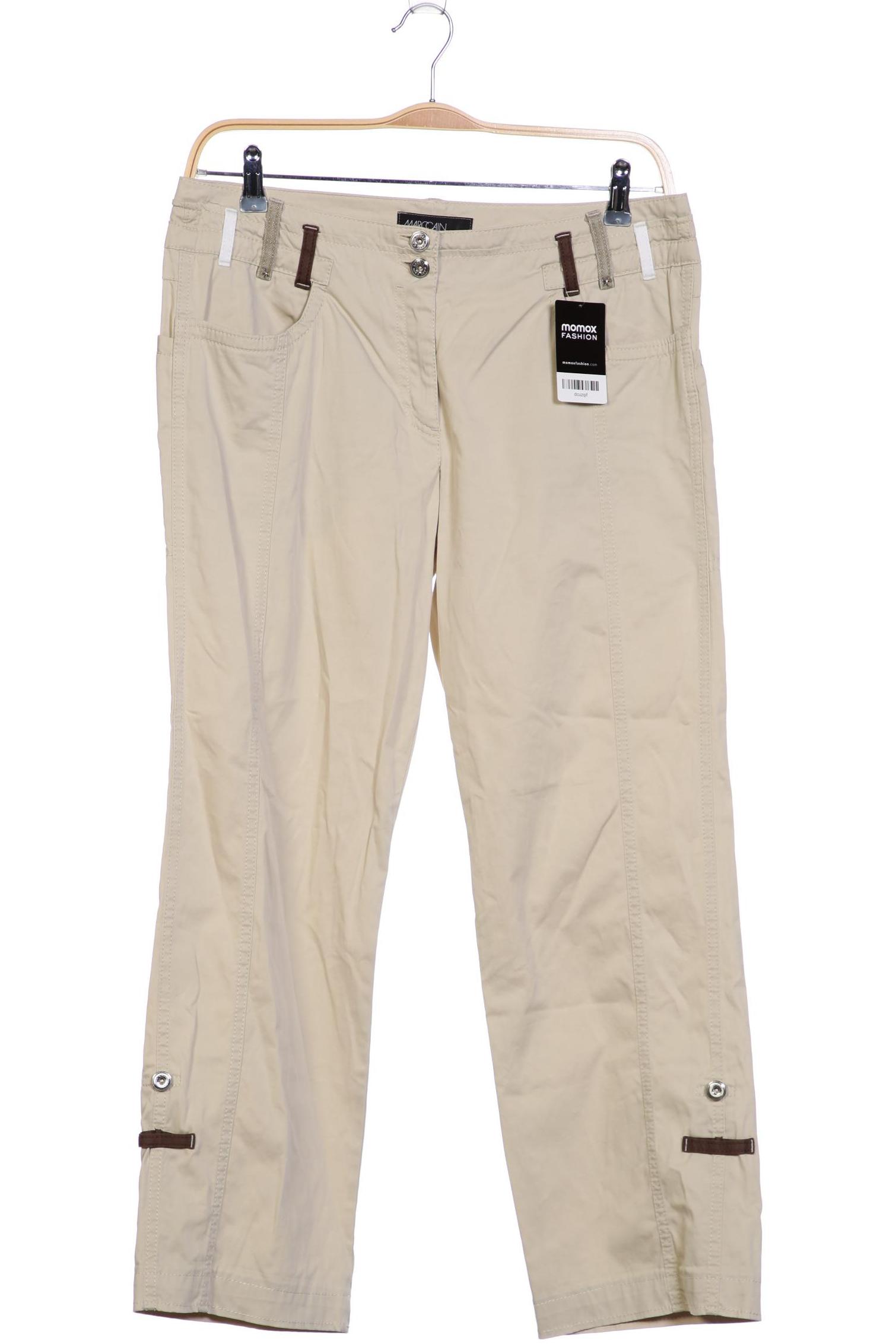 

Marc Cain Damen Stoffhose, cremeweiß