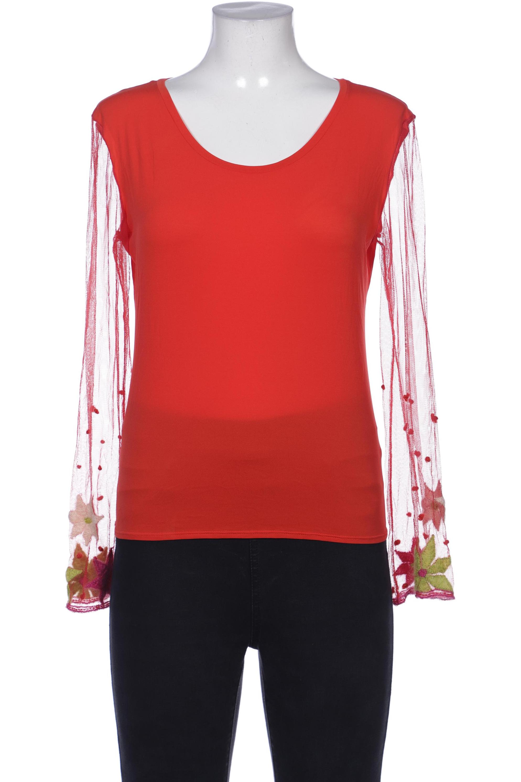 

Marc Cain Damen Langarmshirt, rot, Gr. 40