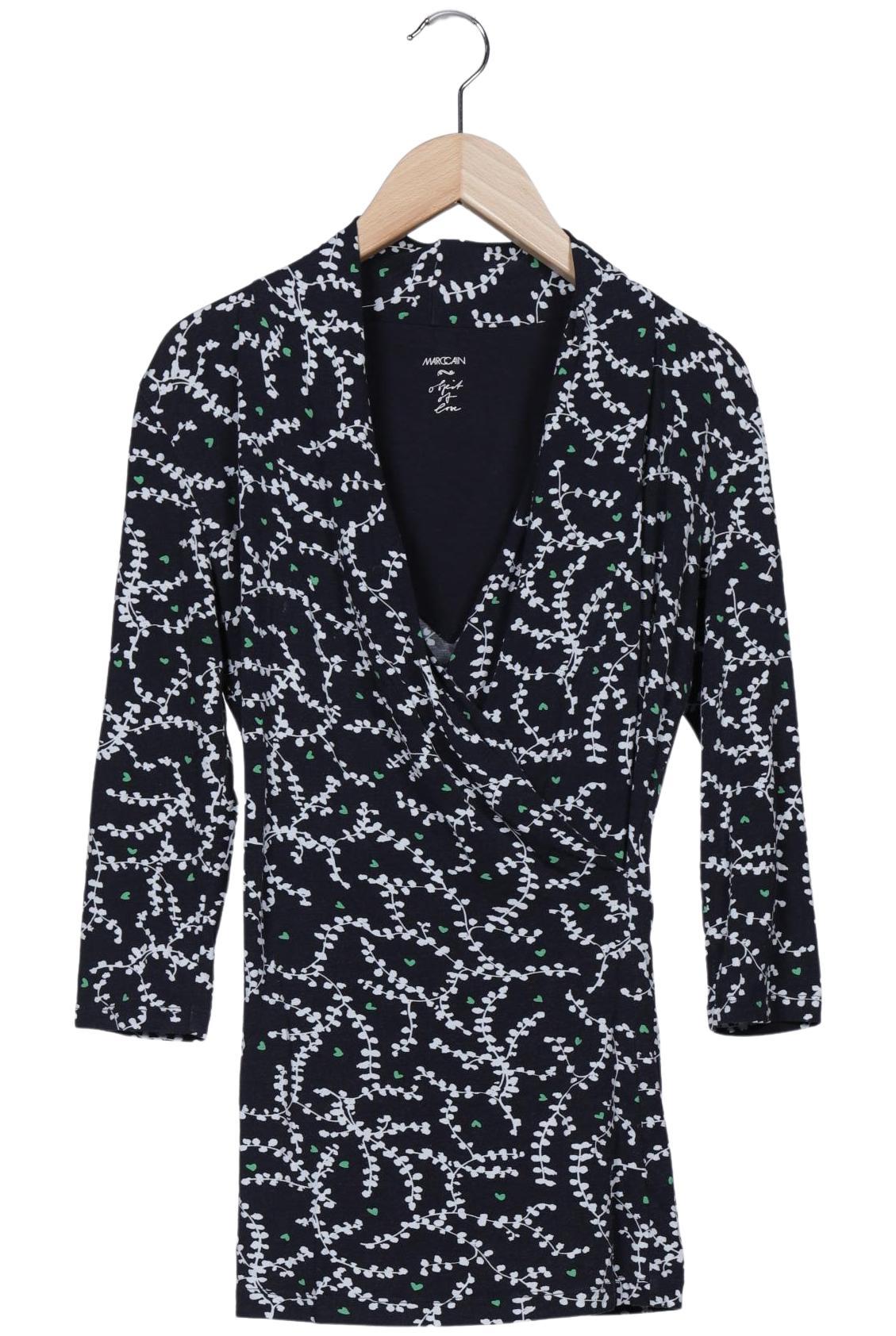 

Marc Cain Damen Langarmshirt, marineblau, Gr. 32