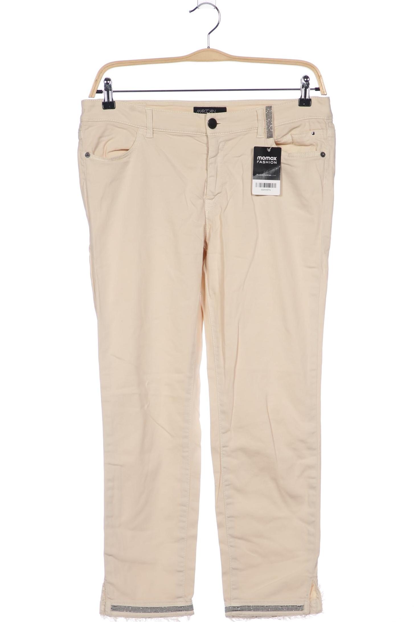 

Marc Cain Damen Jeans, cremeweiß, Gr. 44