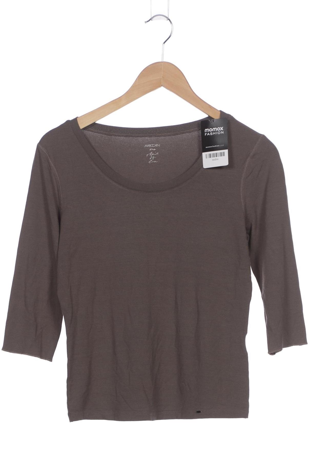 

Marc Cain Damen Langarmshirt, grau, Gr. 38