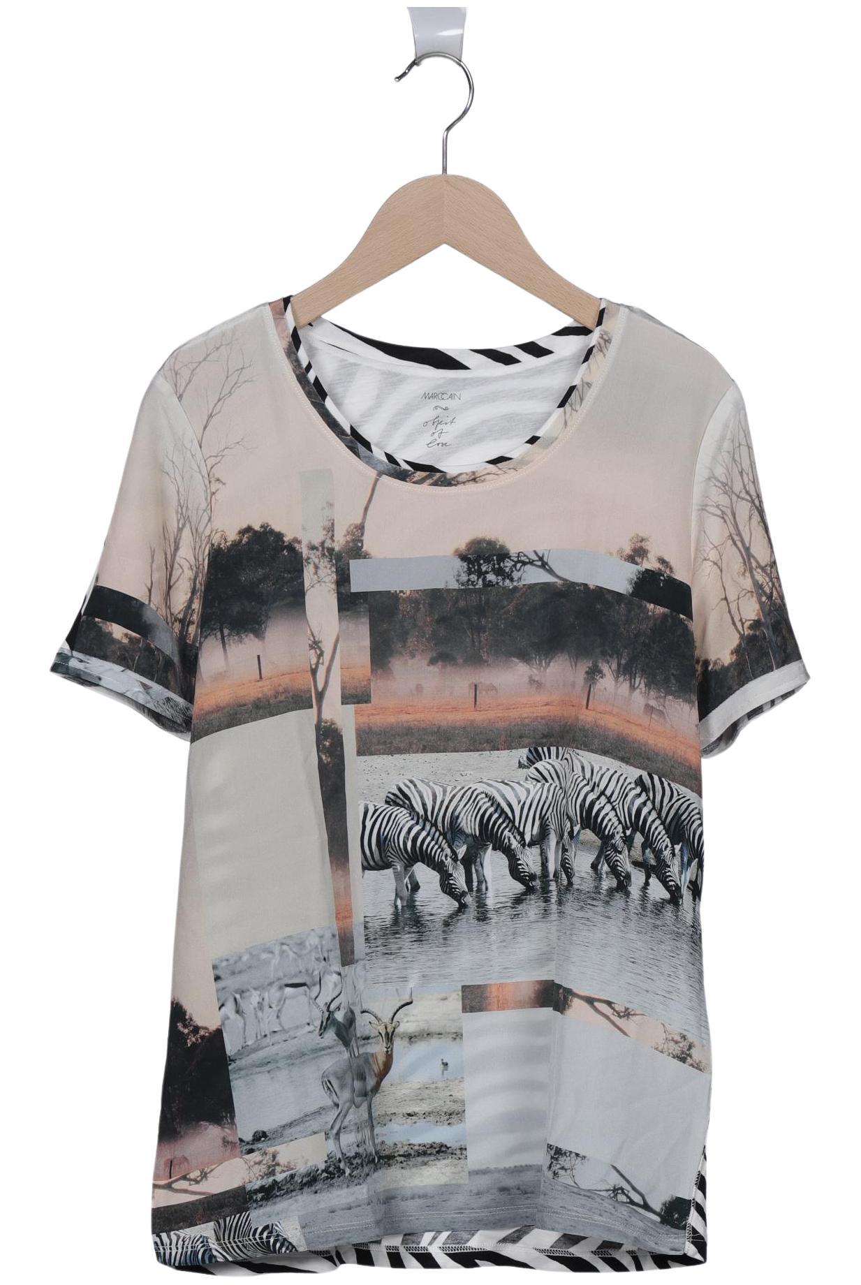 

Marc Cain Damen T-Shirt, mehrfarbig, Gr. 34