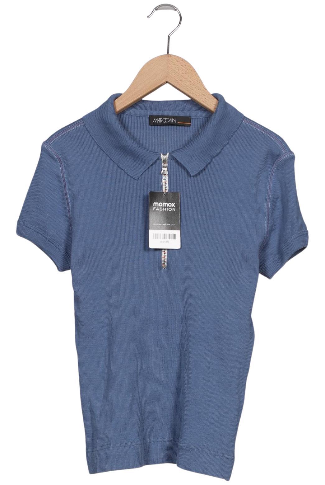 

Marc Cain Damen Poloshirt, blau, Gr. 40