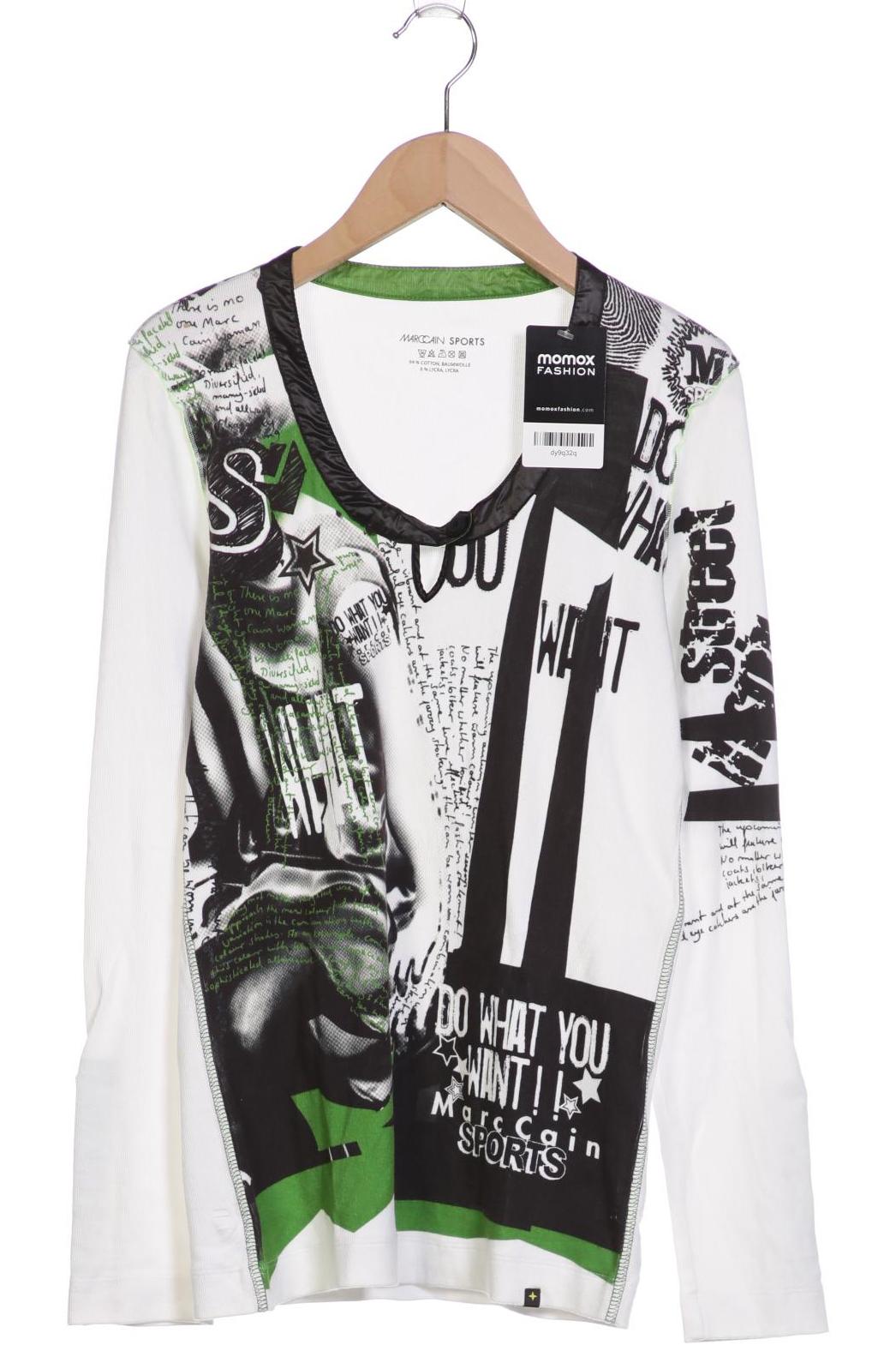 

Marc Cain Damen Langarmshirt, weiß