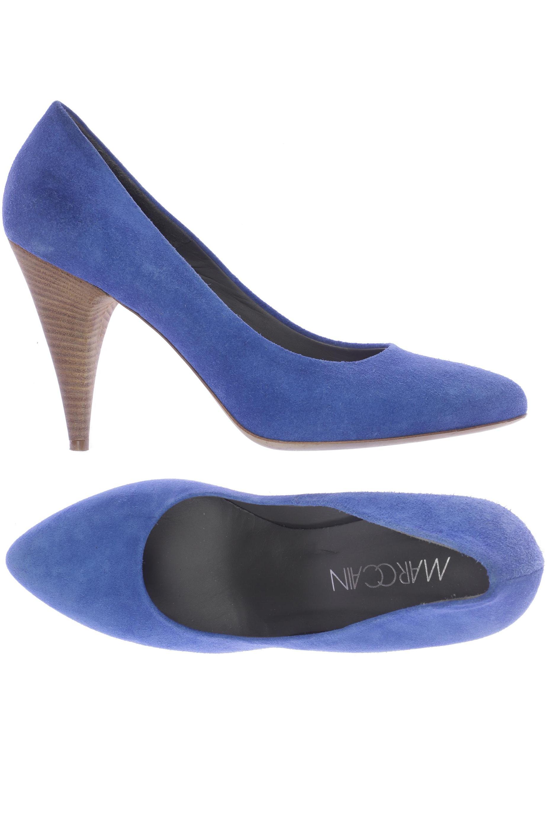 

Marc Cain Damen Pumps, blau, Gr. 39